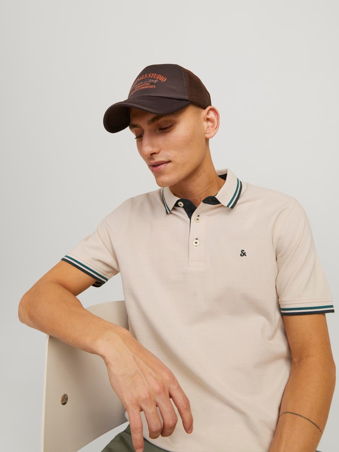 Jack & Jones Poloshirt "JJEPAULOS POLO SS NOOS" Baumwolle, slim fit günstig online kaufen