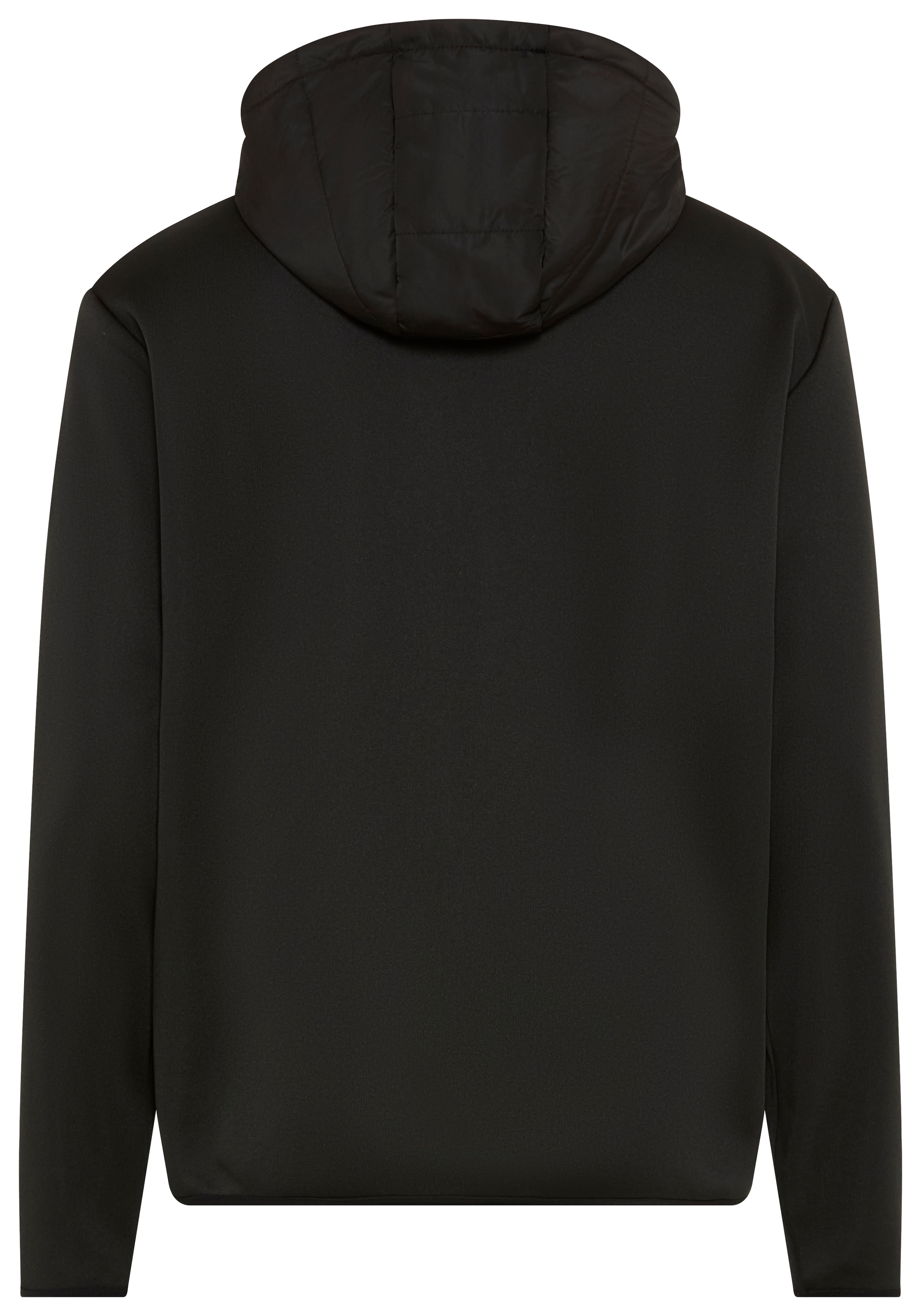 KangaROOS Hybridjacke mit Kapuze mit Kapuze und Kordelzügen, mit Fleece-Innenfutter, Übergangsjacke