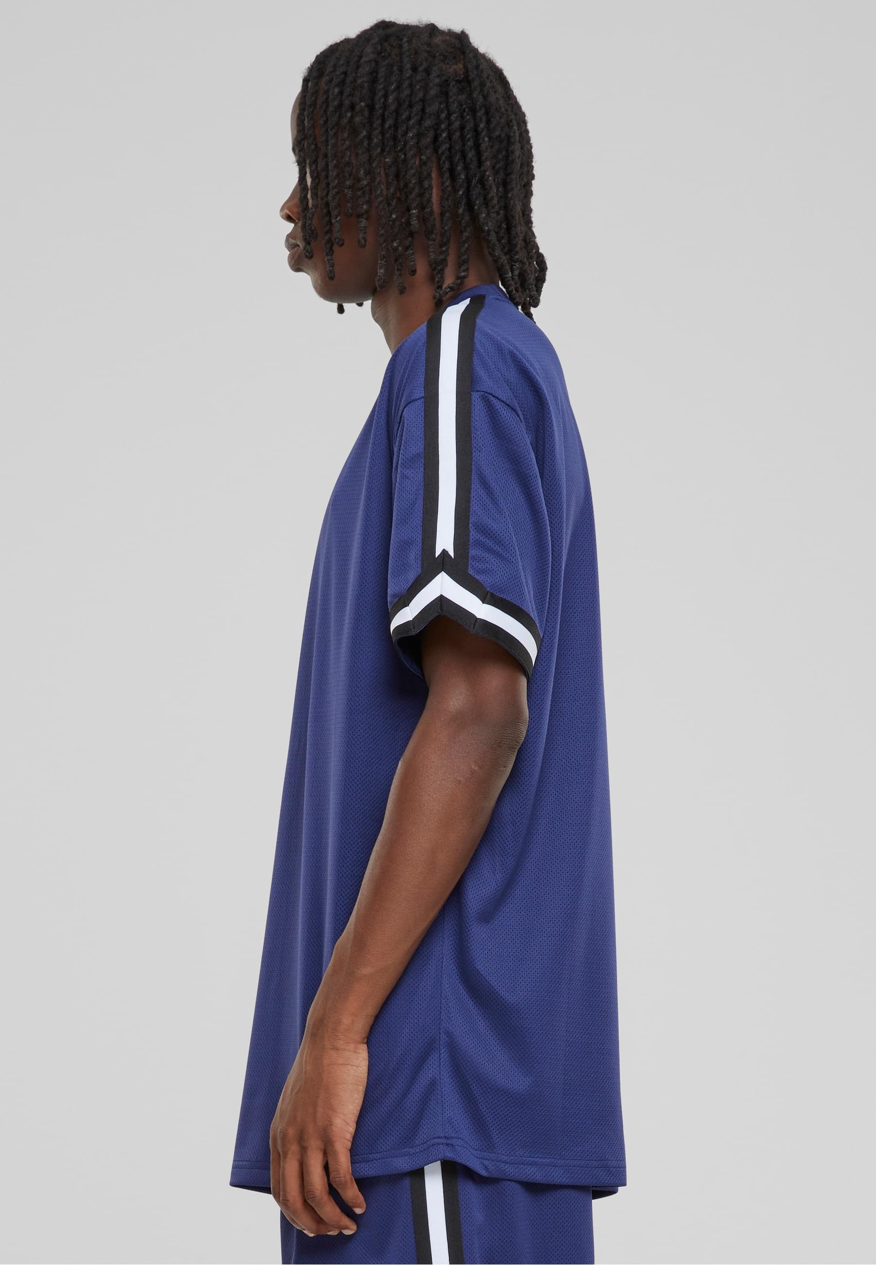URBAN CLASSICS T-Shirt »Urban Classics Herren Oversized Stripes Mesh Tee«, (1 tlg.)