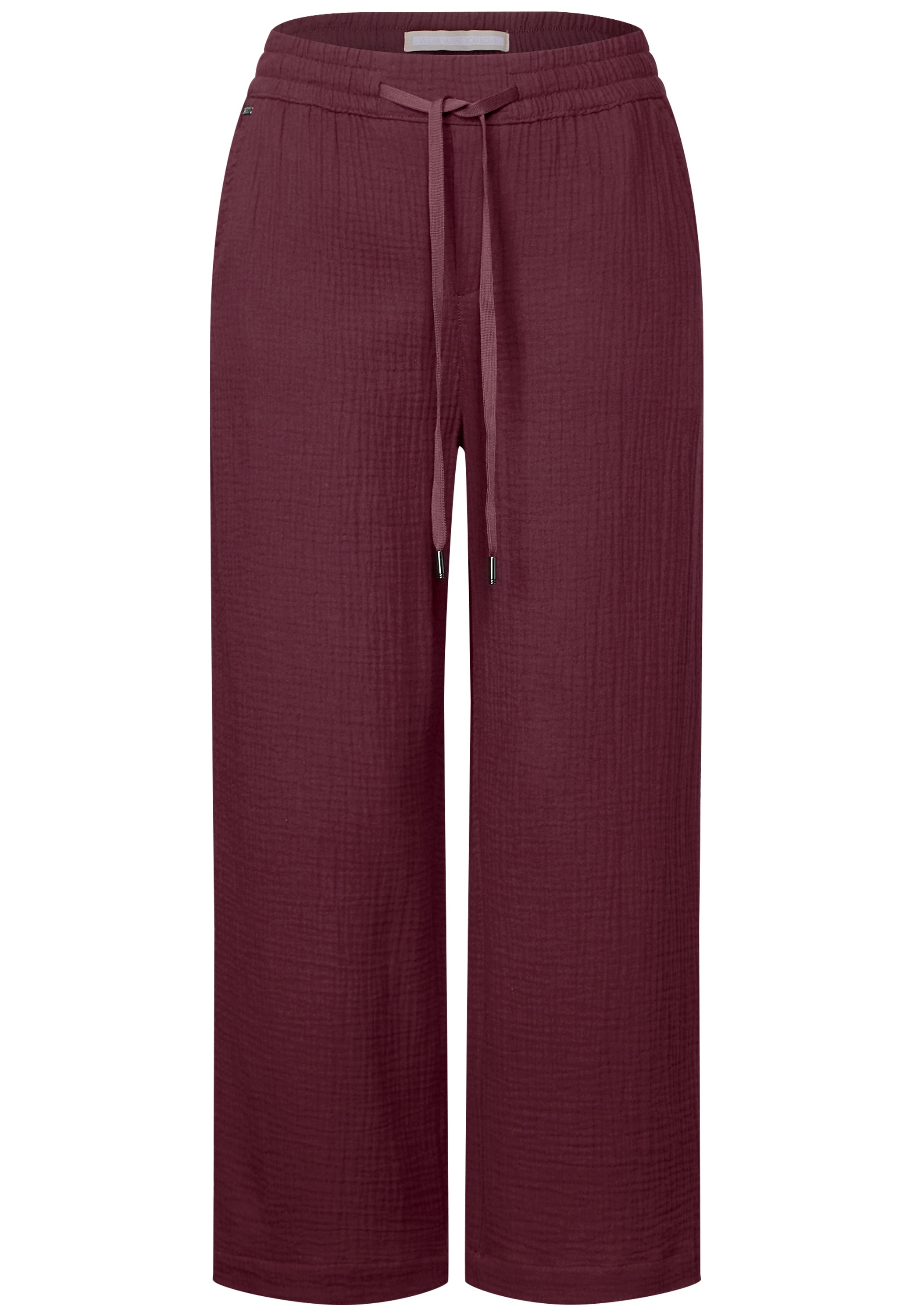STREET ONE Stoffhose, High Waist