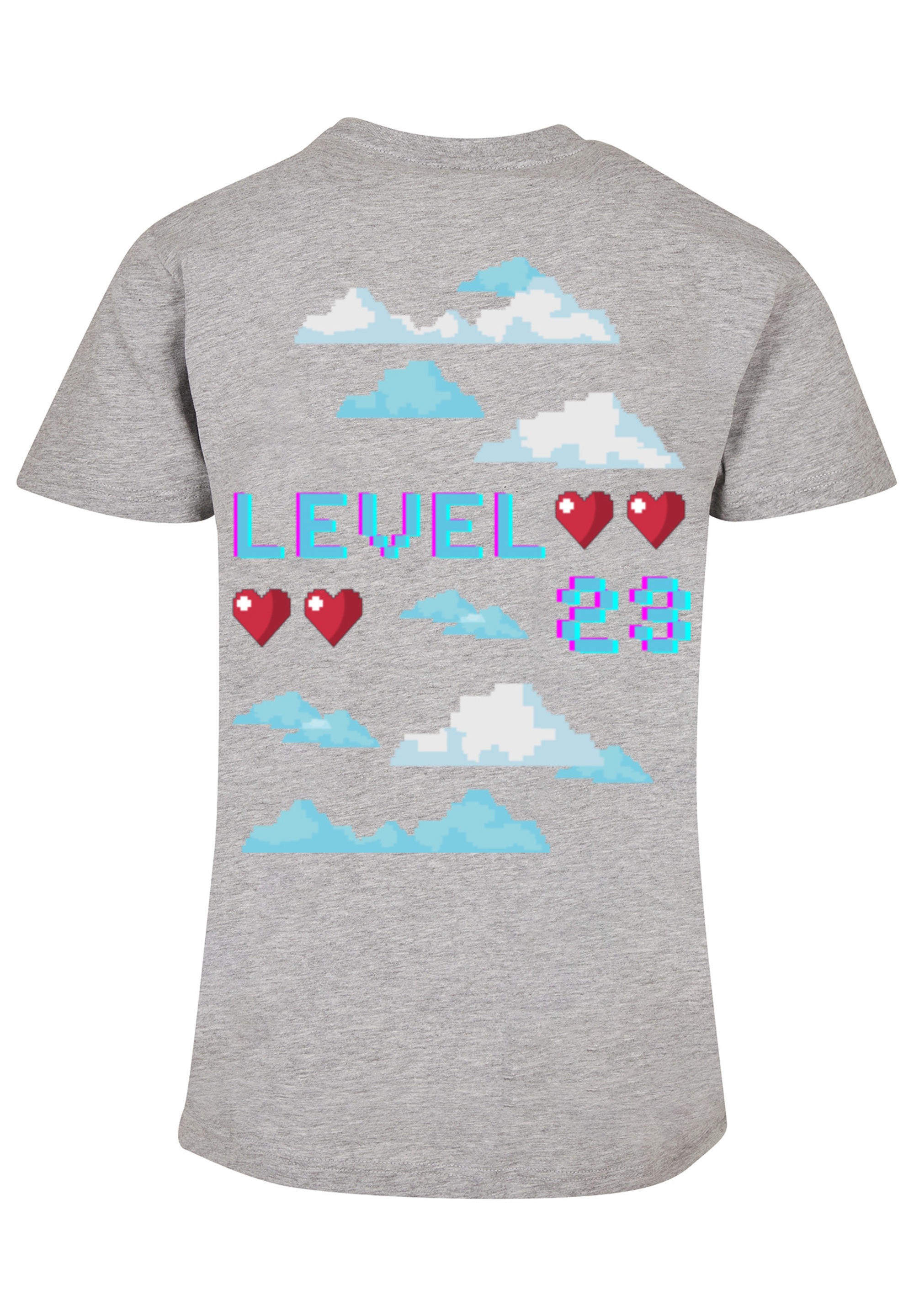 F4NT4STIC T-Shirt »Happy New Year Level Up 23 Front«, Print