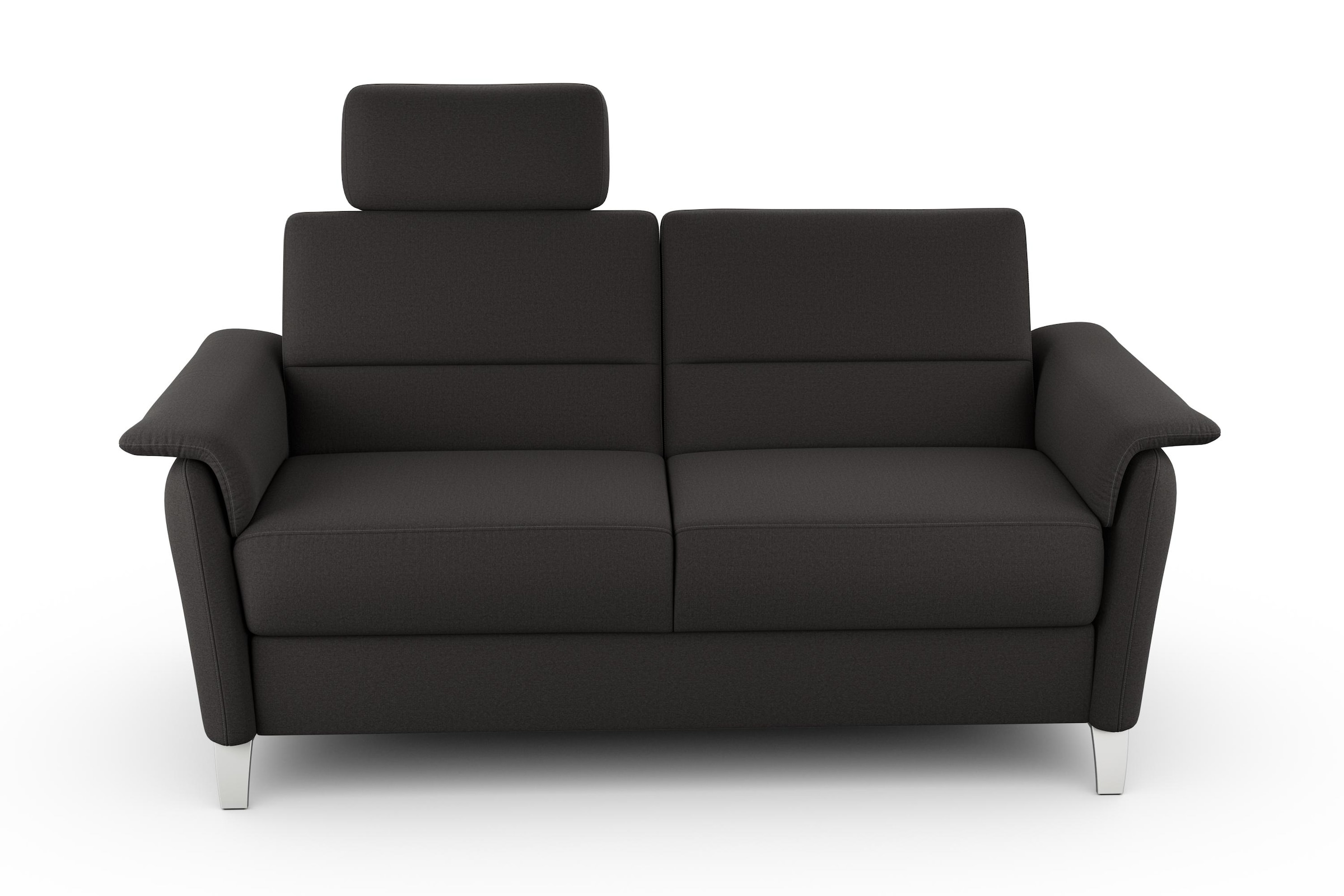 sit&more 2,5-Sitzer »Palmera«, Federkern-Polsterung, Steckvorrichtung für 2 Kopfstützen (optional)