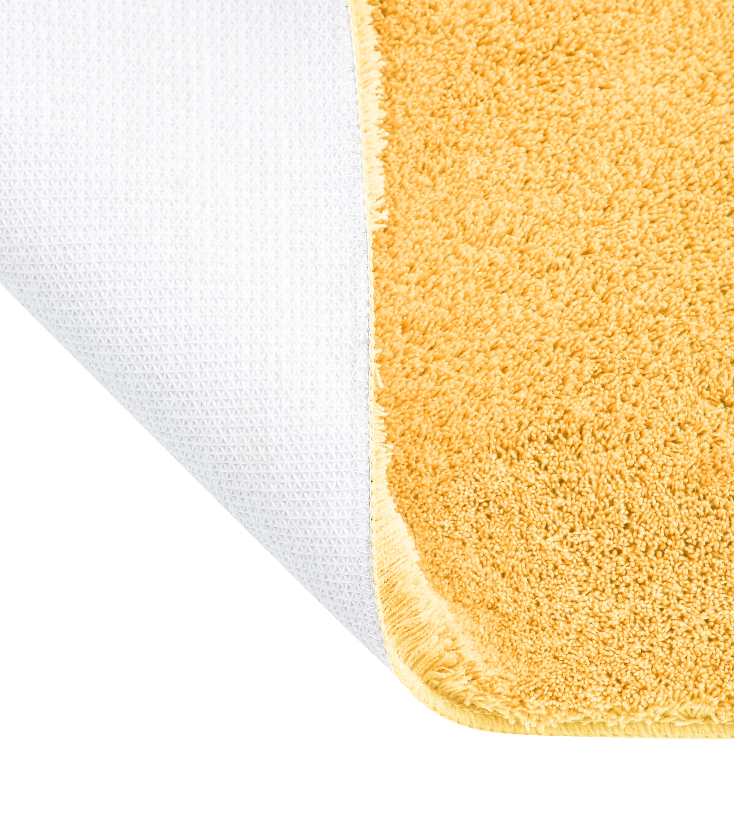 my home Badematte »Merida, Badvorleger, Badezimmer Teppich«, rutschhemmend beschichtet, fußbodenheizungsgeeignet-schnell trocknend-strapazierfähig, Badteppich, Uni Farben, rechteckig, rund & als 2-tlg. Set erhältlich