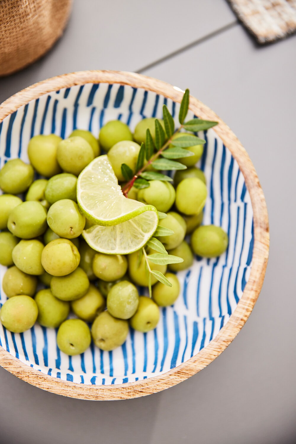 Zeller Present Schale »Mangoholz, blau« aus Massivholz hochwertiges natürliches Material