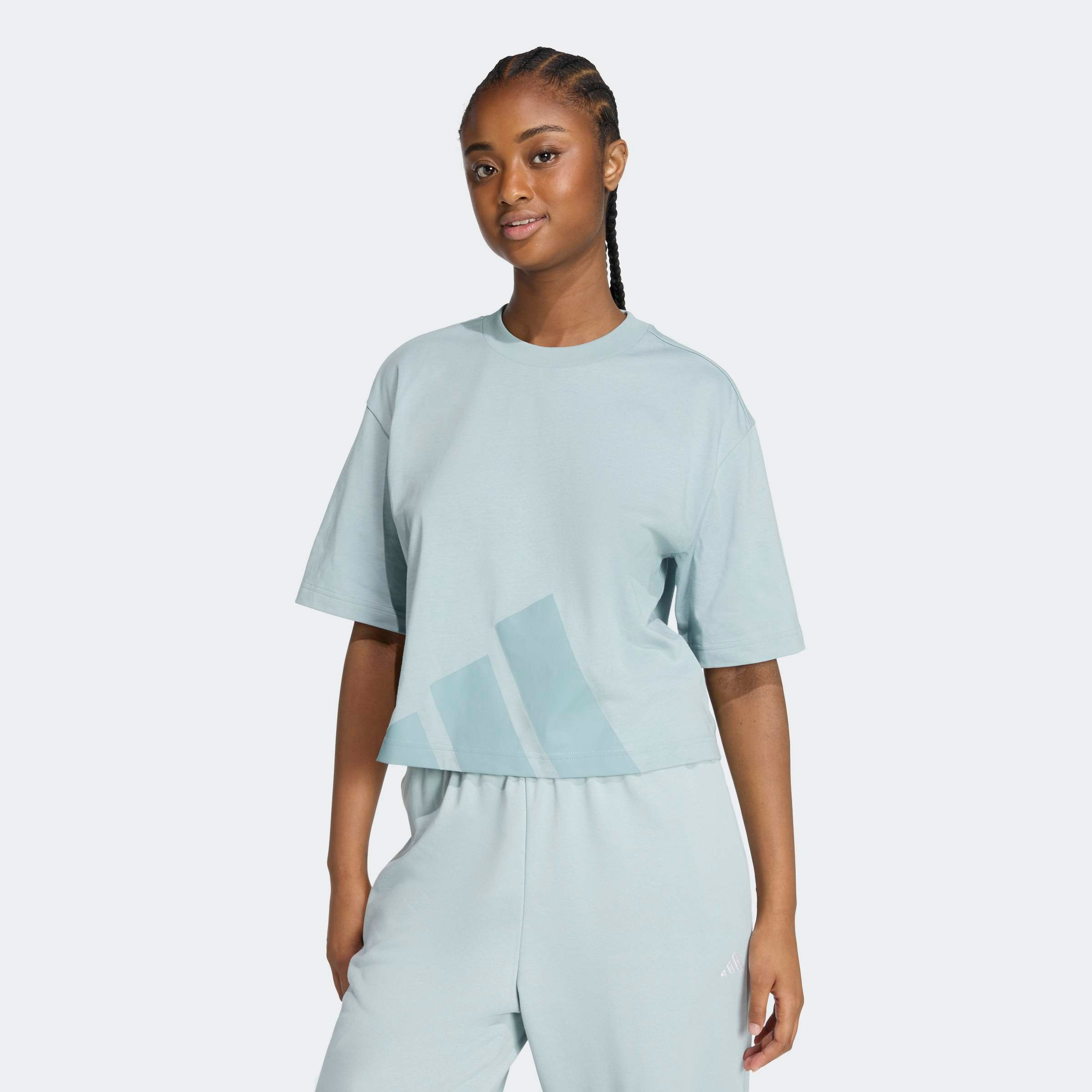 adidas Sportswear T-Shirt "ESSENTIALS BIG LOGO BOYFRIEND" günstig online kaufen