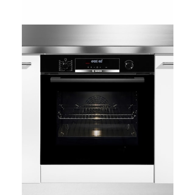 BOSCH Pyrolyse Backofen »HBA578BS0«, Serie 6, HBA578BS0, mit Teleskopauszug  nachrüstbar, Pyrolyse-Selbstreinigung | BAUR