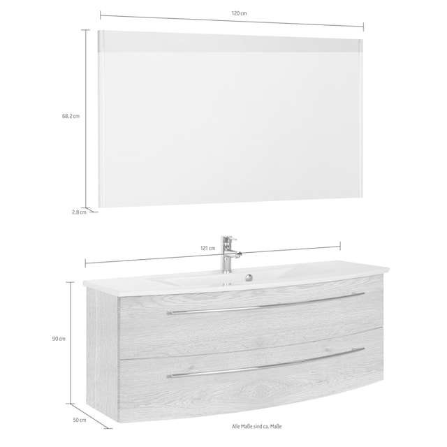 MARLIN Badmöbel-Set »3040«, (2 St.), Breite 120 cm bestellen | BAUR