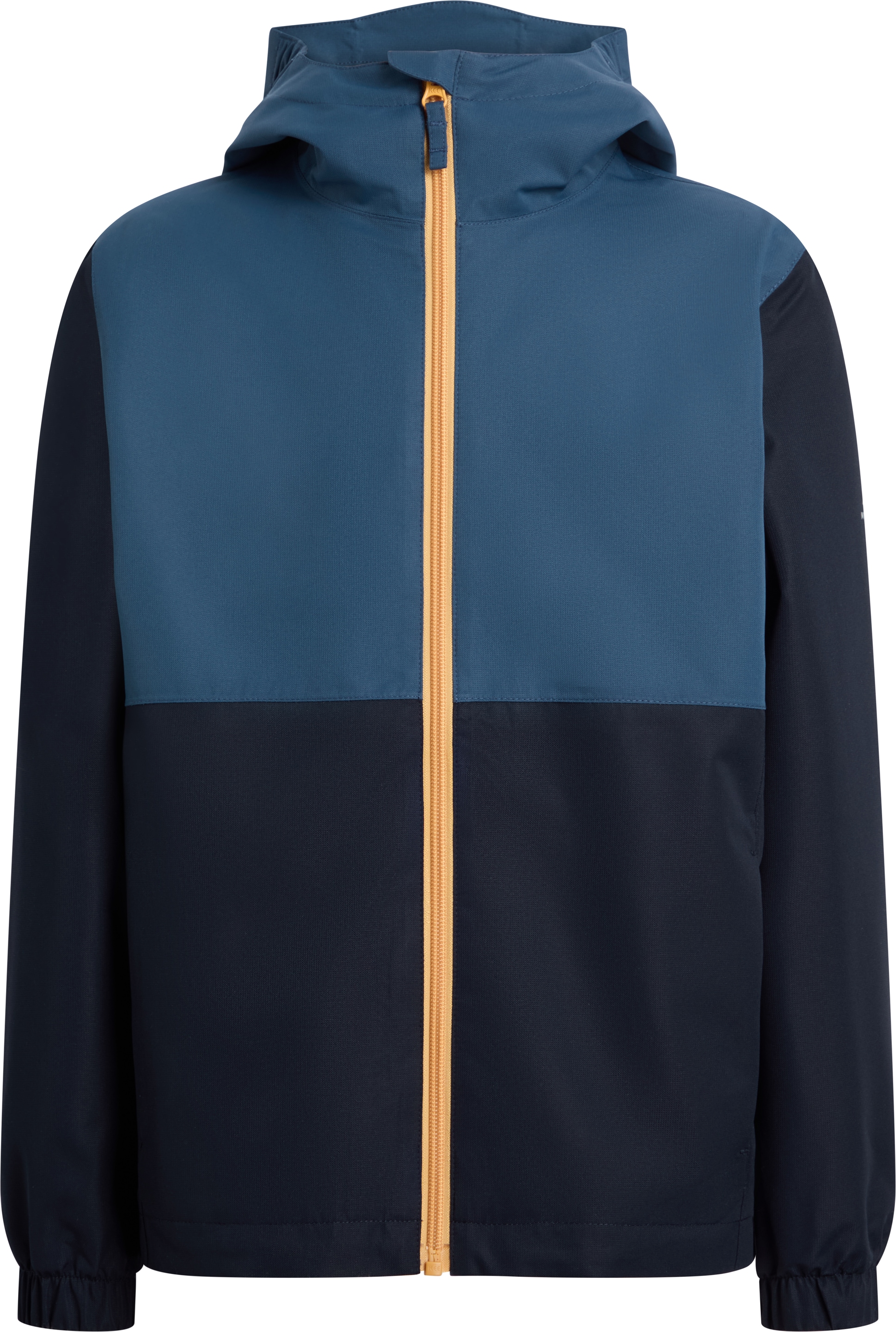 McKINLEY Outdoorjacke »JU.-FUNKTIONS-JACKE TERANG II SHL B« mit Kapuze kontrastfarbige Zipper, Colorblocking-Look