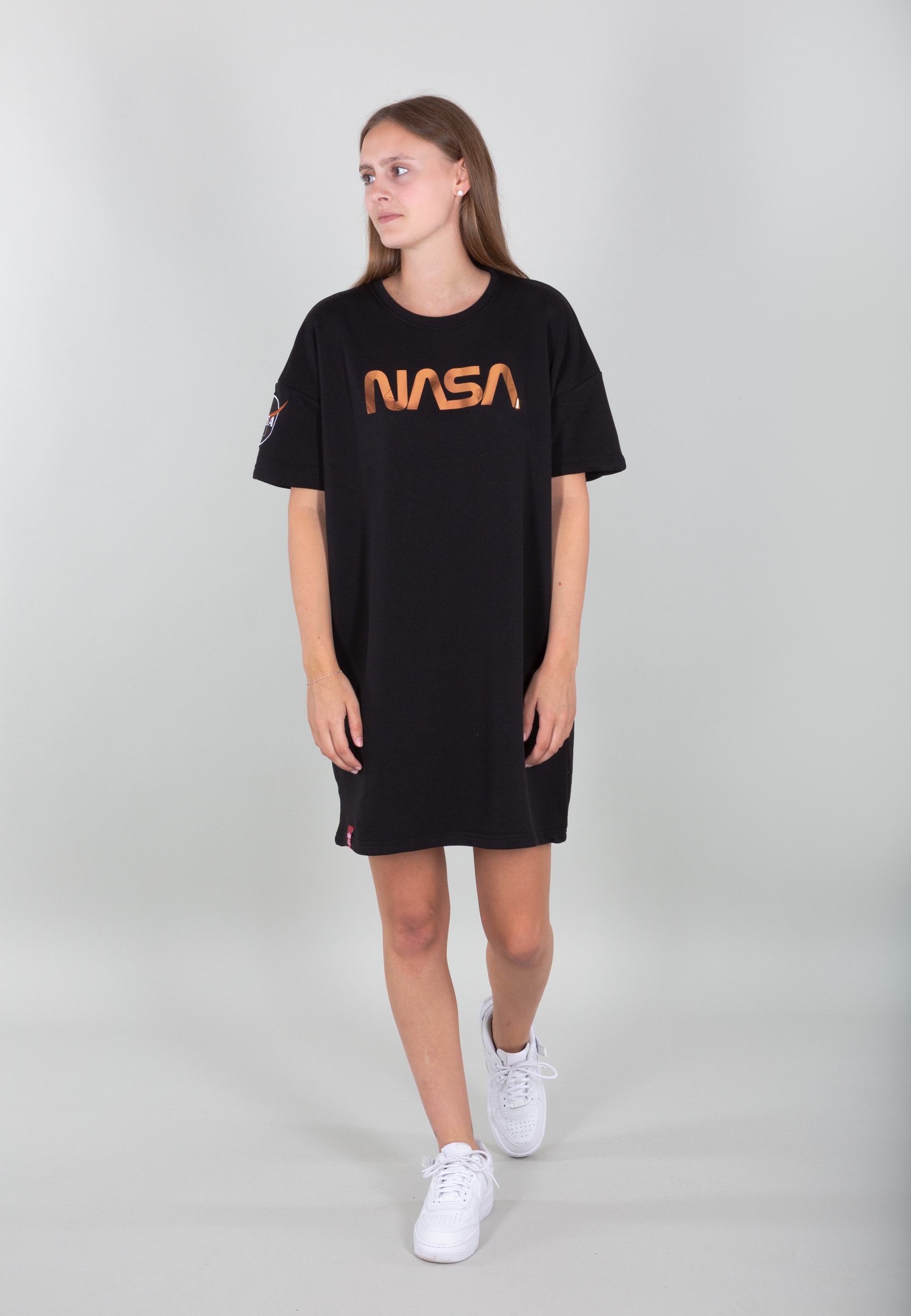 Alpha Industries T-Shirt "Alpha Industries Women - T-Shirts NASA Long T OS günstig online kaufen