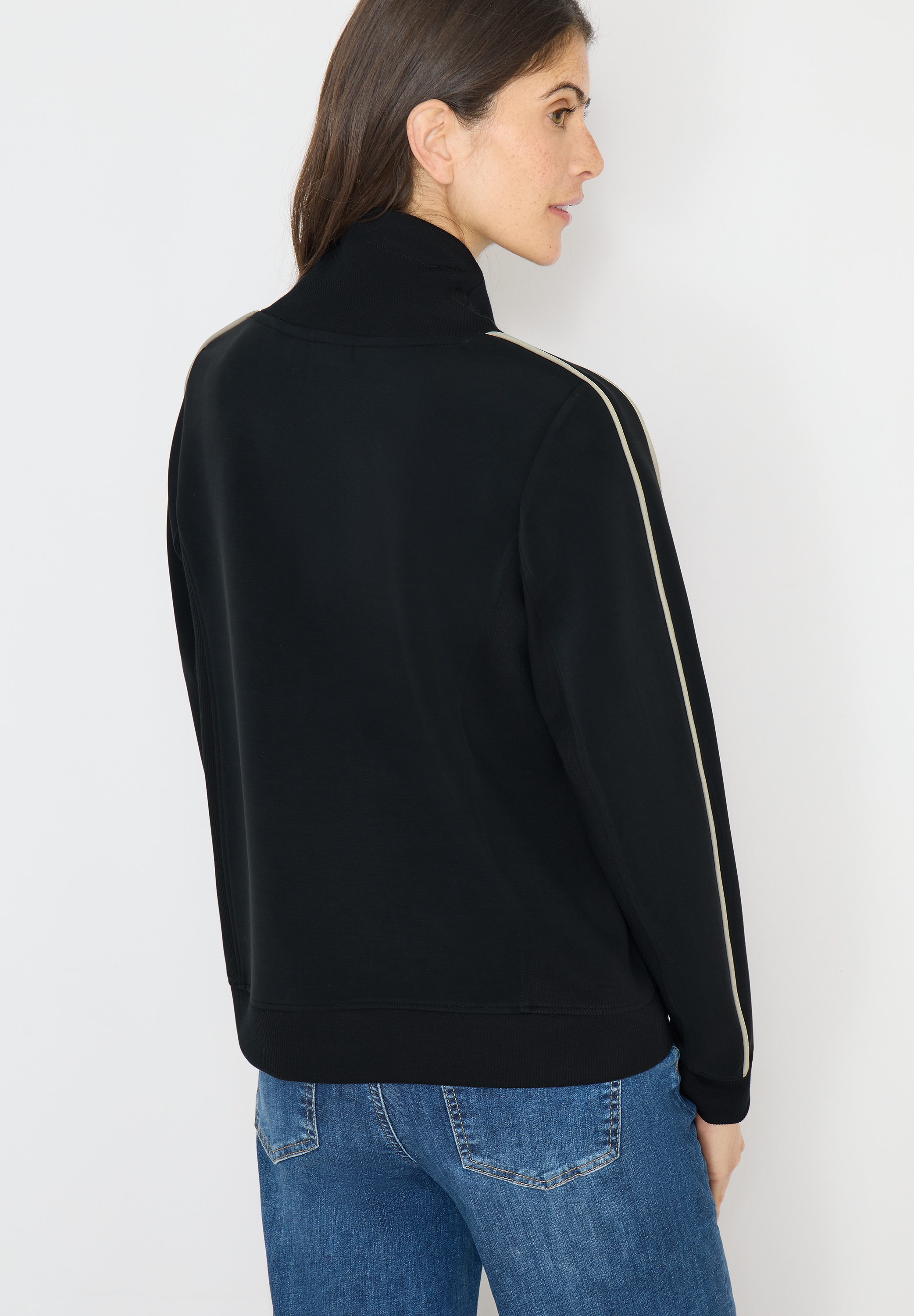Cecil Sweatshirt , Langarm mit Tapedetails
