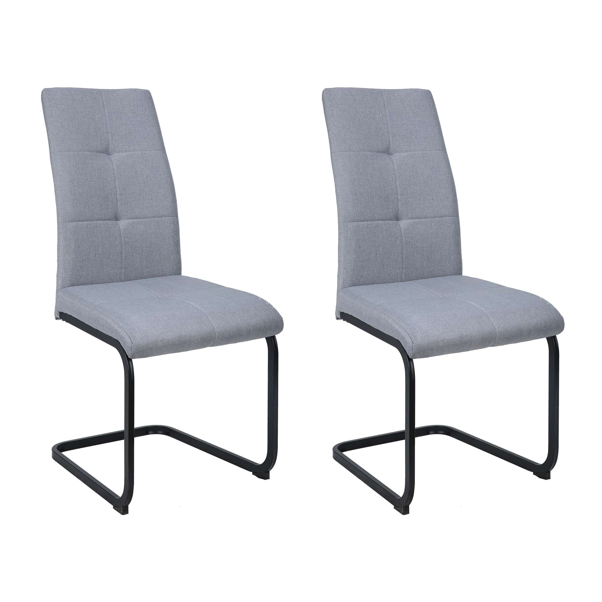 OTTO home "Calgoty" () 2 Stk.Freischwinger, gepolsterte Rückenlehne und Sit günstig online kaufen