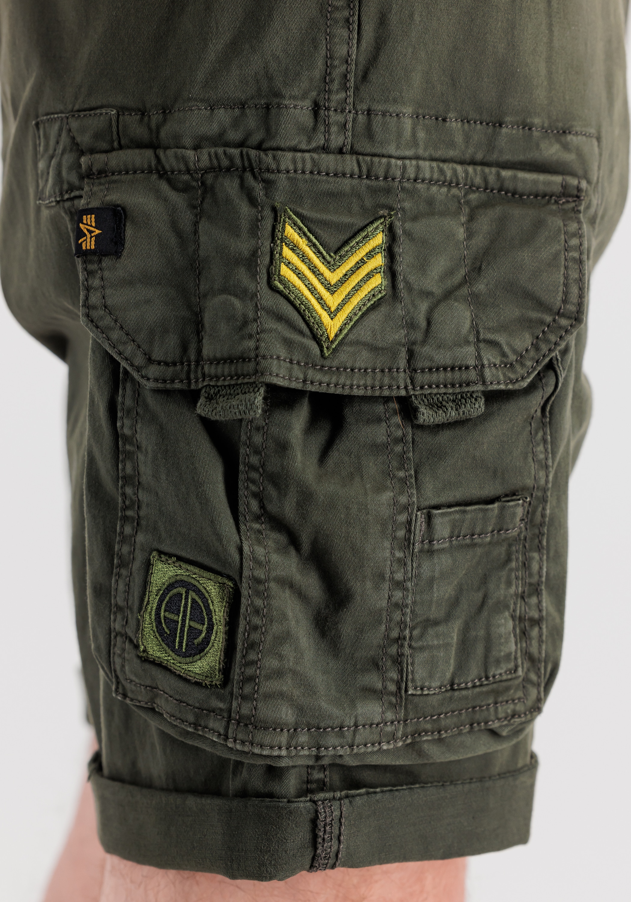 Alpha Industries Shorts »Crew Short Patch«