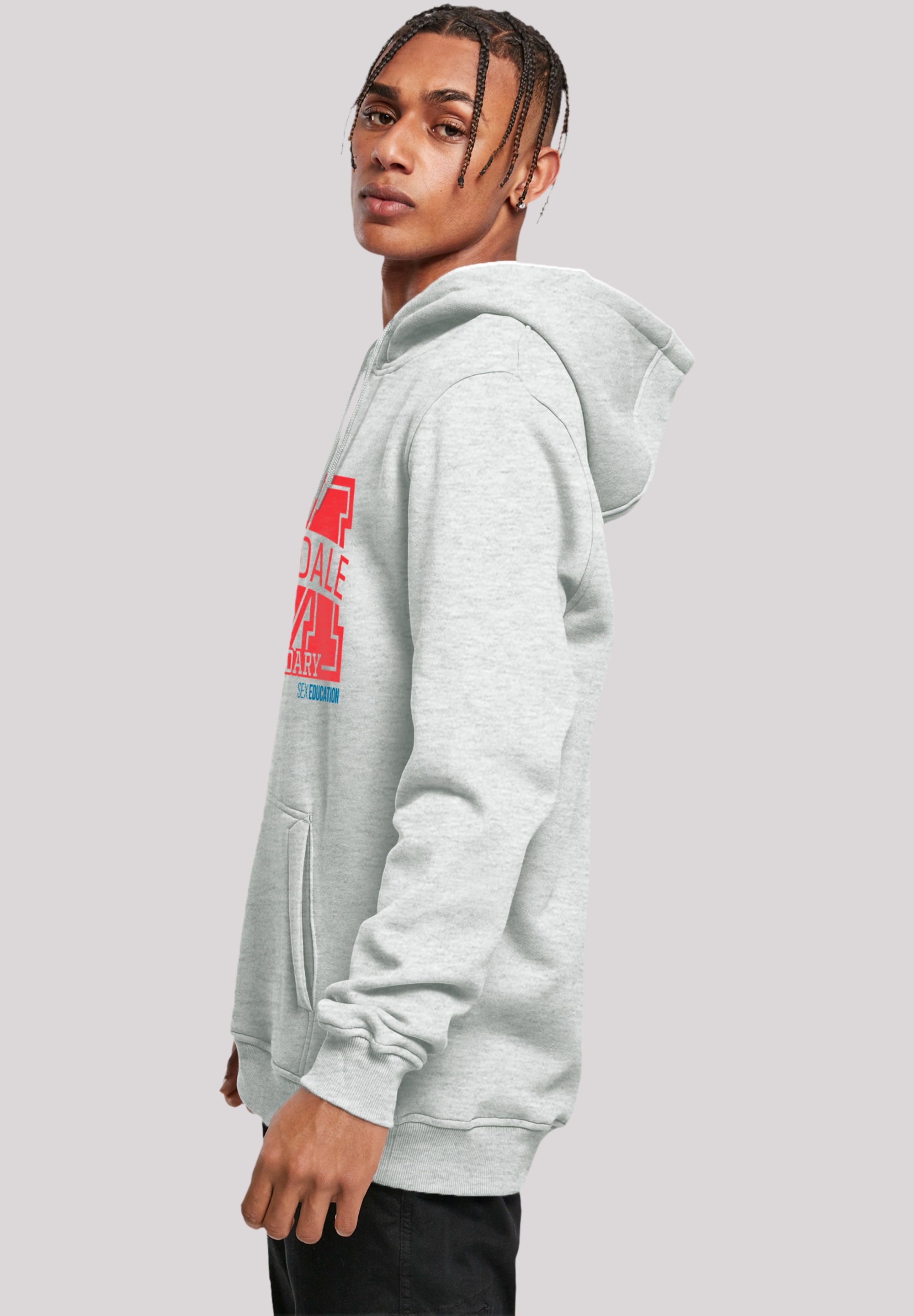 F4NT4STIC Kapuzenpullover »Sex Education Moordale M Collage Netflix TV Series«, Premium Qualität