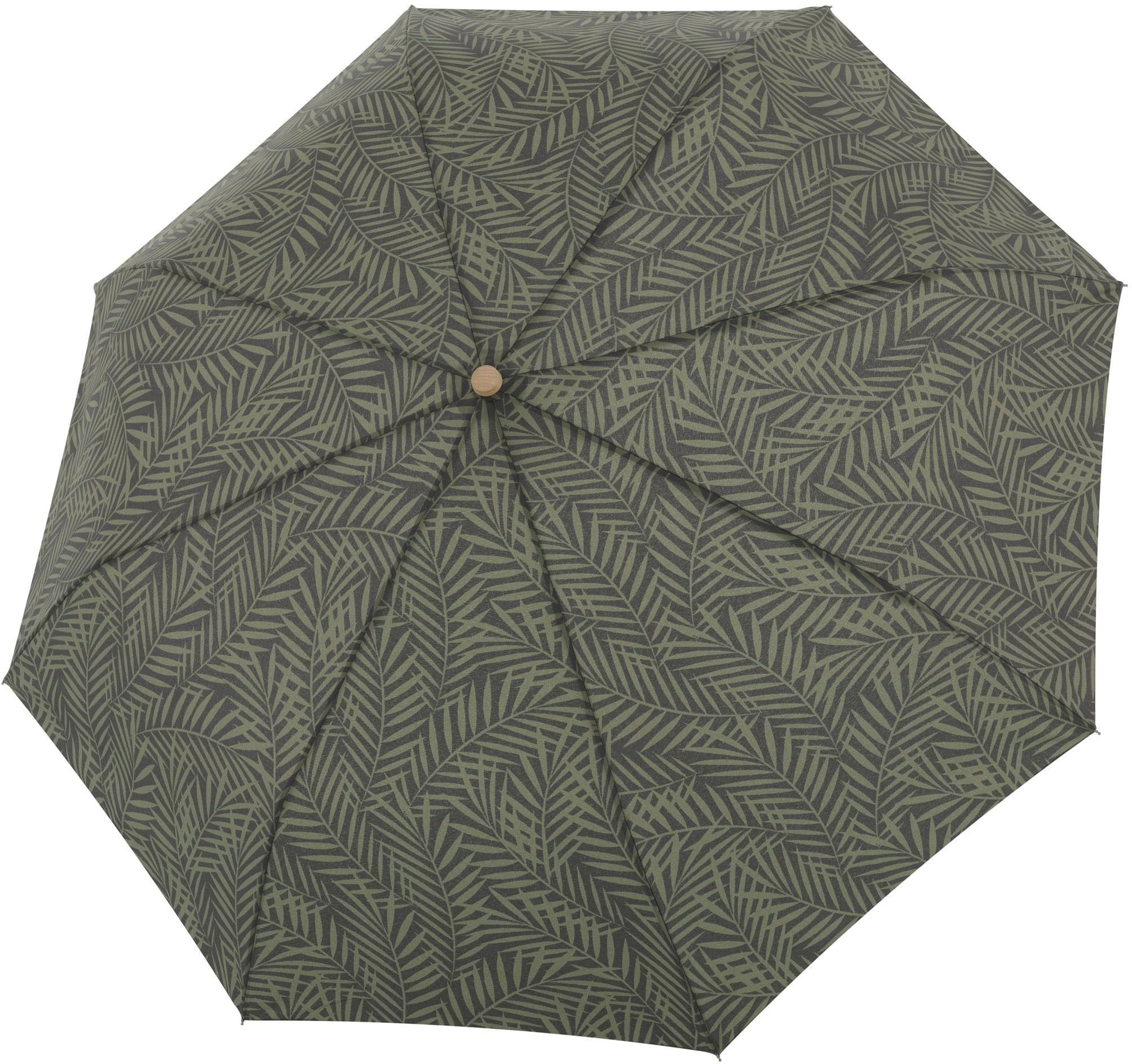 Taschenregenschirm »nature Mini, genesis«, aus recyceltem Material mit Griff aus FSC®-...