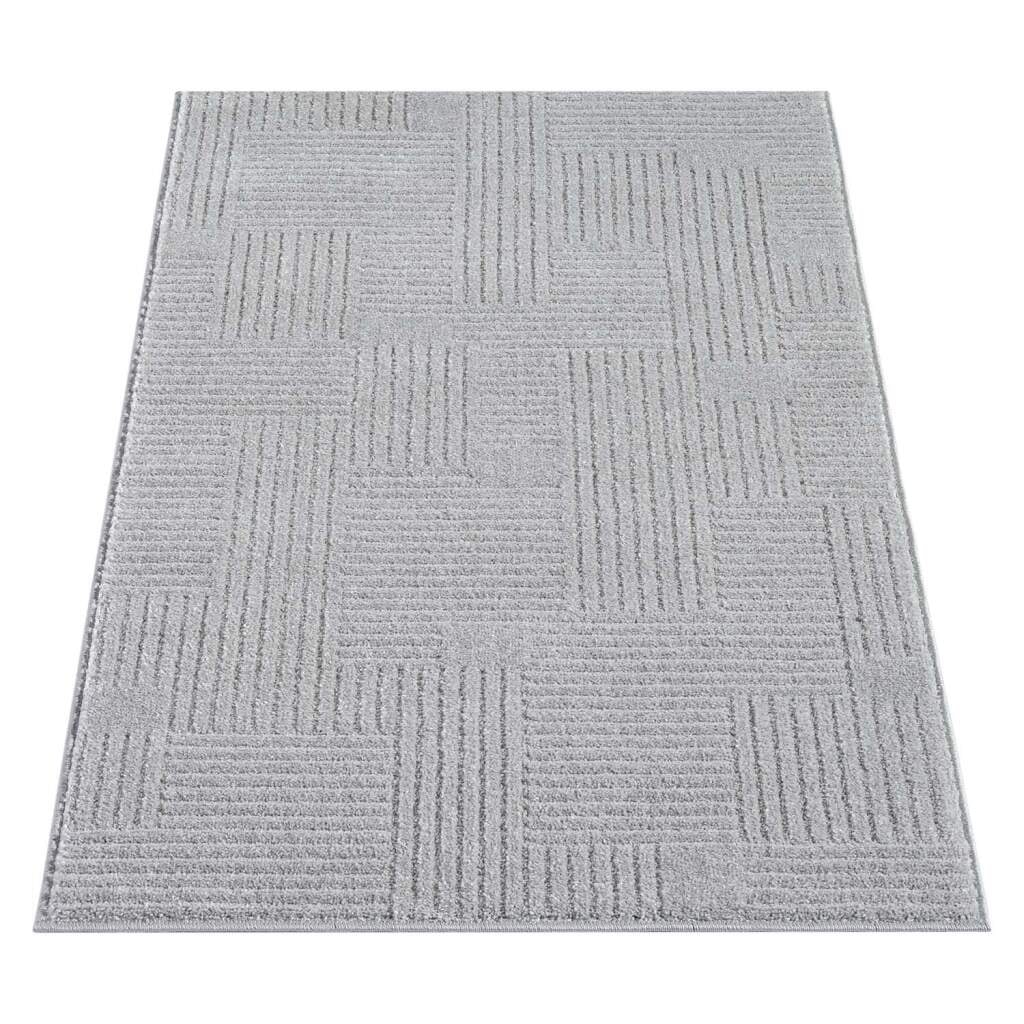 Carpet City Teppich »FLAIR177«, rechteckig, 11 mm Höhe, Kurzflor-Teppich, Skandi-Stil, Wohnzimmer