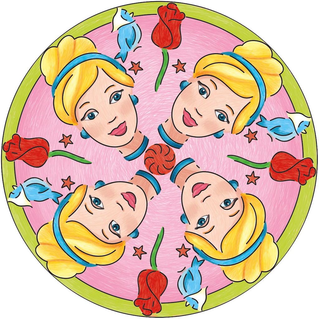 Ravensburger Kreativset »Midi Mandala-Designer Disney Princess«