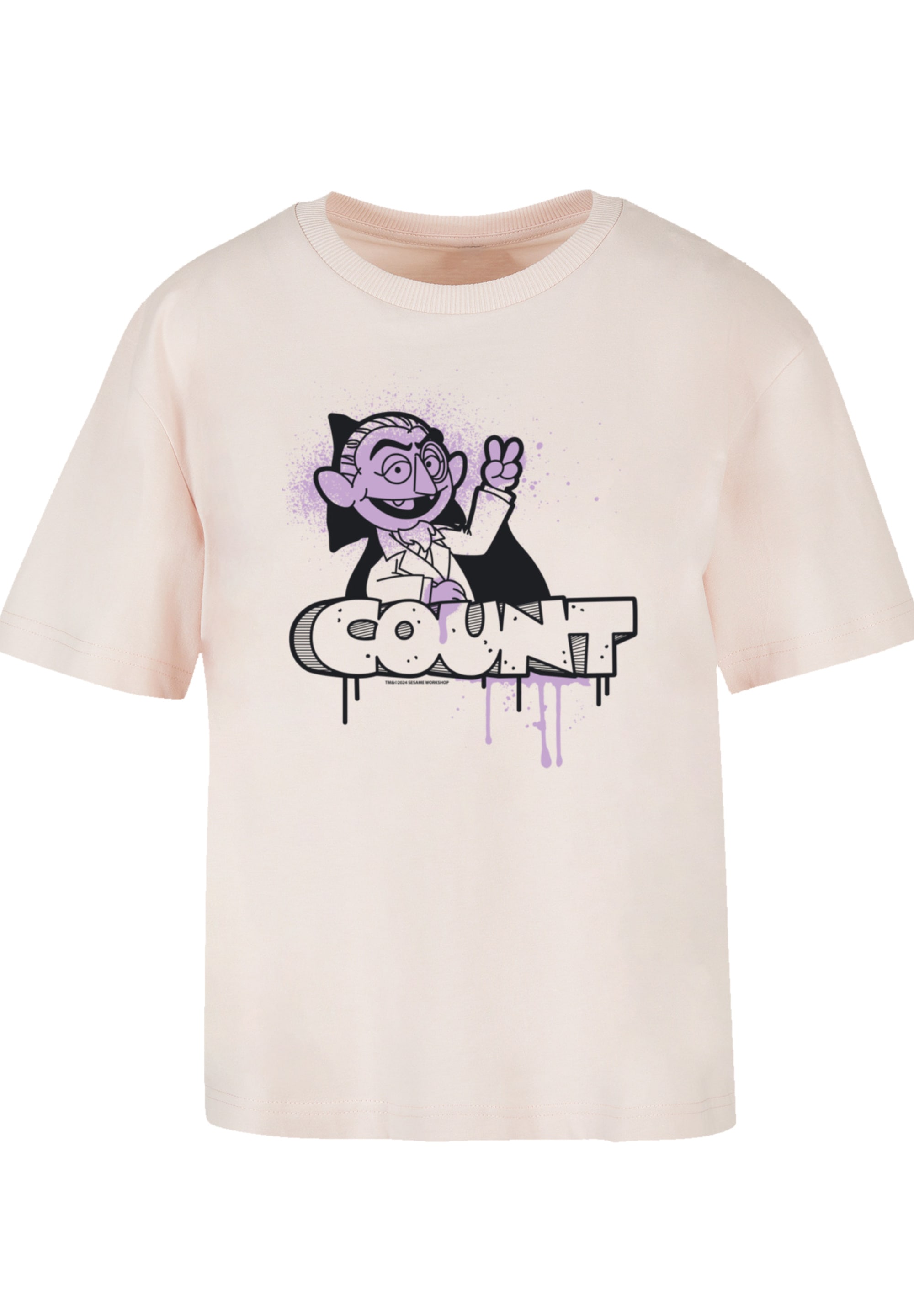 F4NT4STIC T-Shirt »Sesamstraße Count«, Premium Qualität