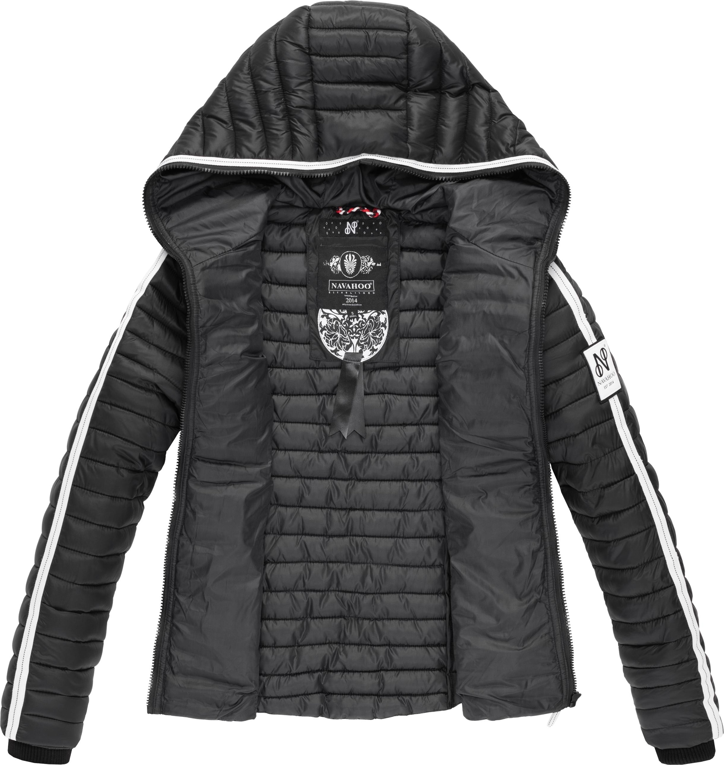 Navahoo Steppjacke »Kimuk Prc«, mit Kapuze, leichte Übergangsjacke mit Kapuze