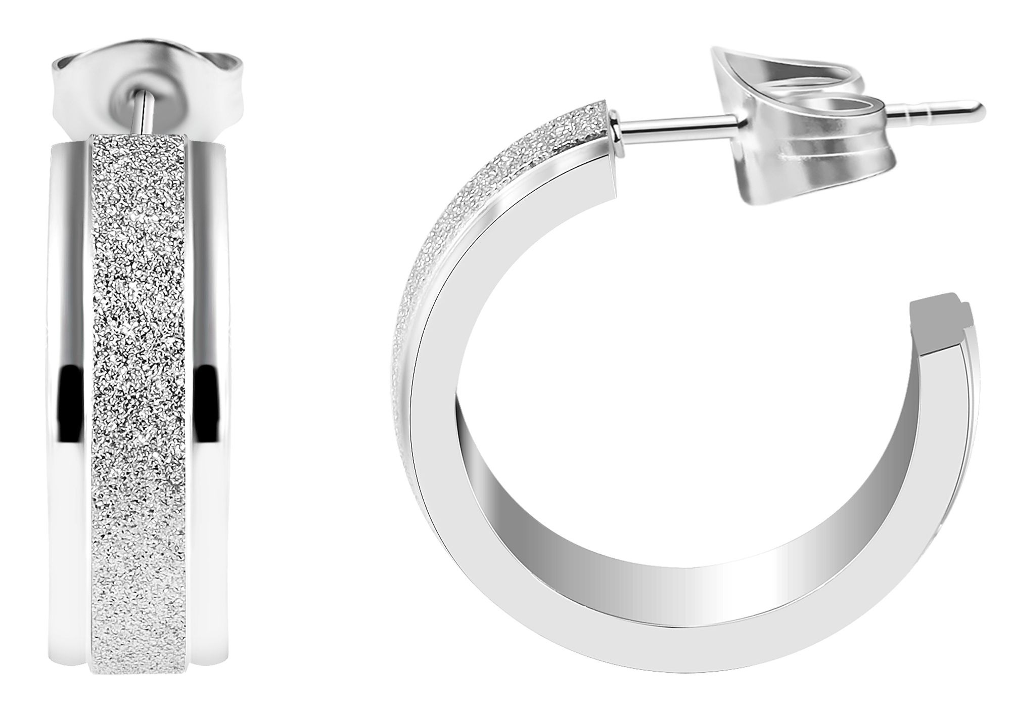 Adelia´s Paar Ohrhänger »Damen Ohrringe – Ohrstecker aus Edelstahl« Ideal als Geschenk – dezent und elegant