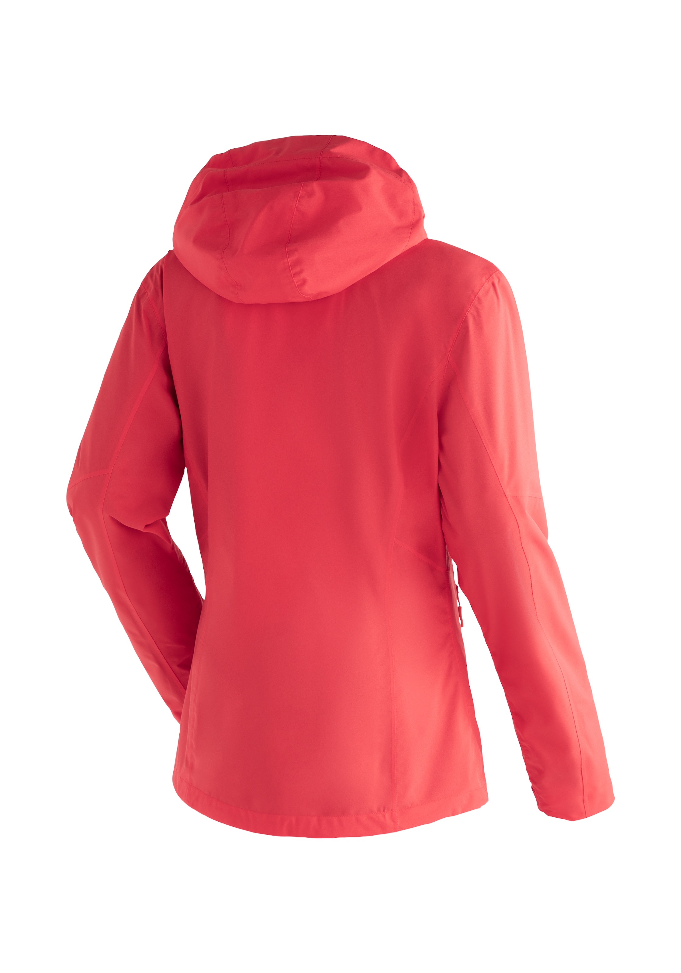 Maier Sports Outdoorjacke »Metor rec W«, Damen Regenjacke wasserdicht mit Kapuze, 2 Taschen außen, Innentasche