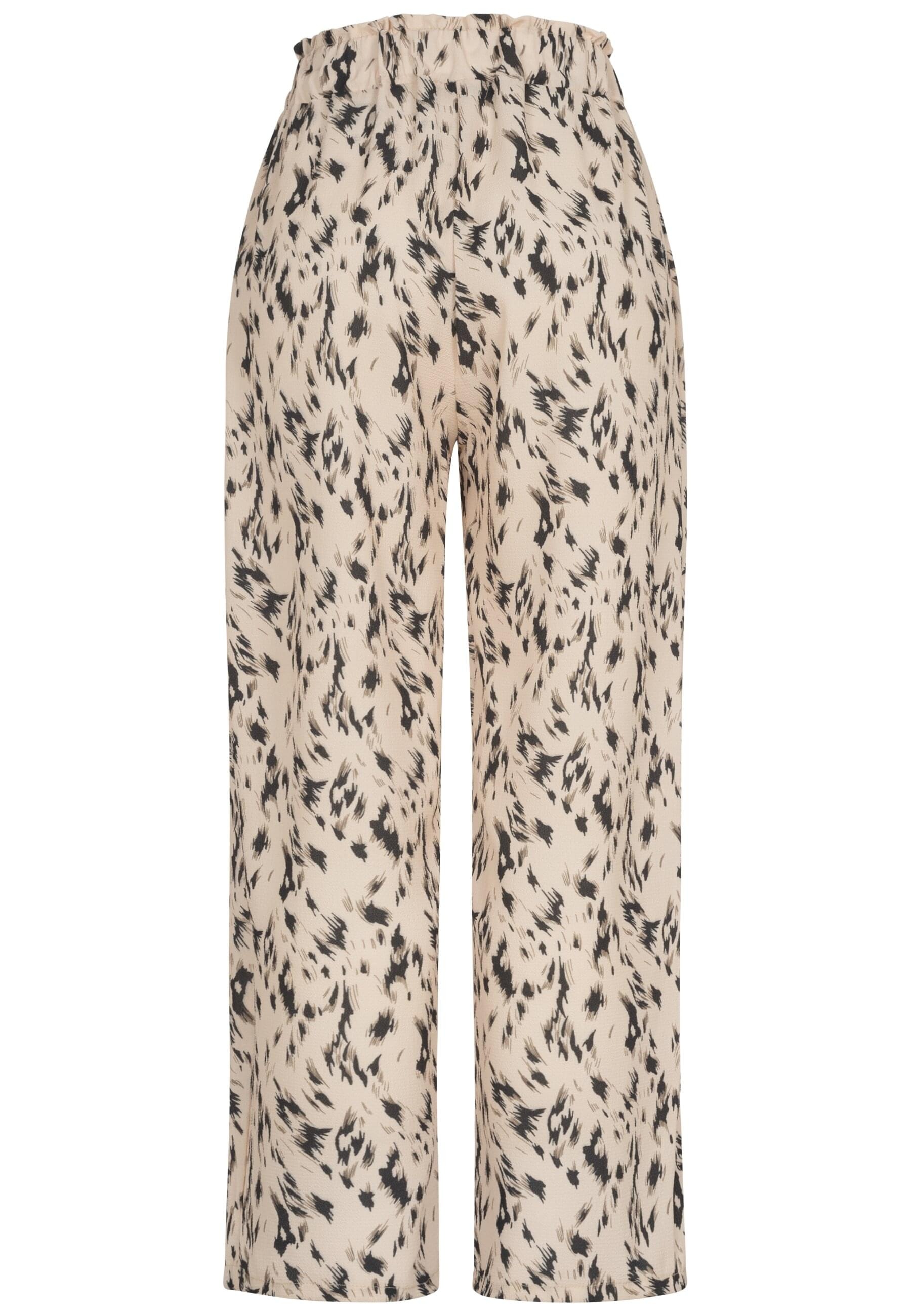 CLOUD 5IVE Stoffhose "CLOUD 5IVE Summer Crepe-Pants with animal print", (1 günstig online kaufen