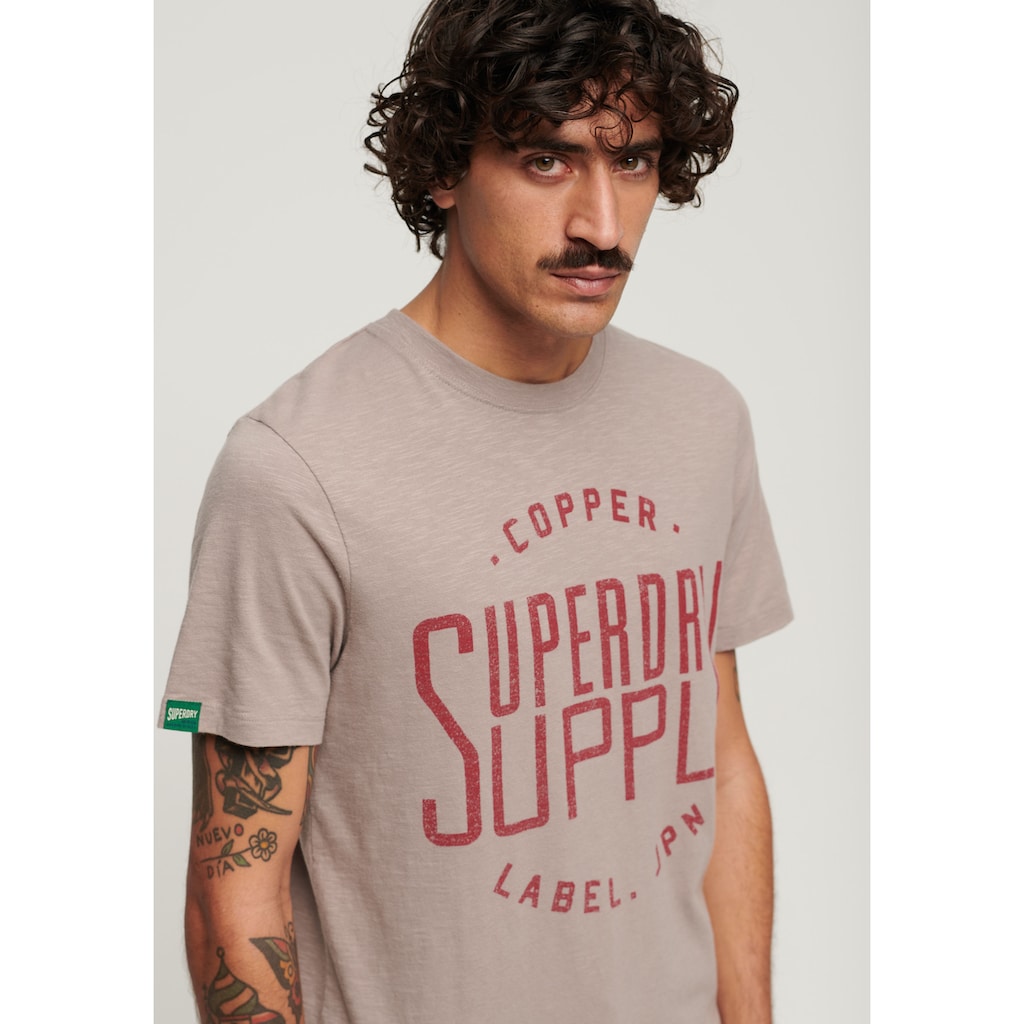 Superdry T-Shirt »COPPER LABEL WORKWEAR TEE«