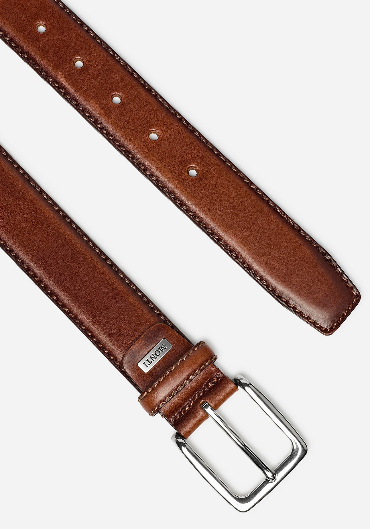 MONTI Ledergürtel »BARCELONA« 3,5 cm breit, Klassisch-Business, kürzbar