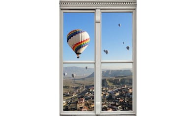 Wandsticker »Heißluftballons«