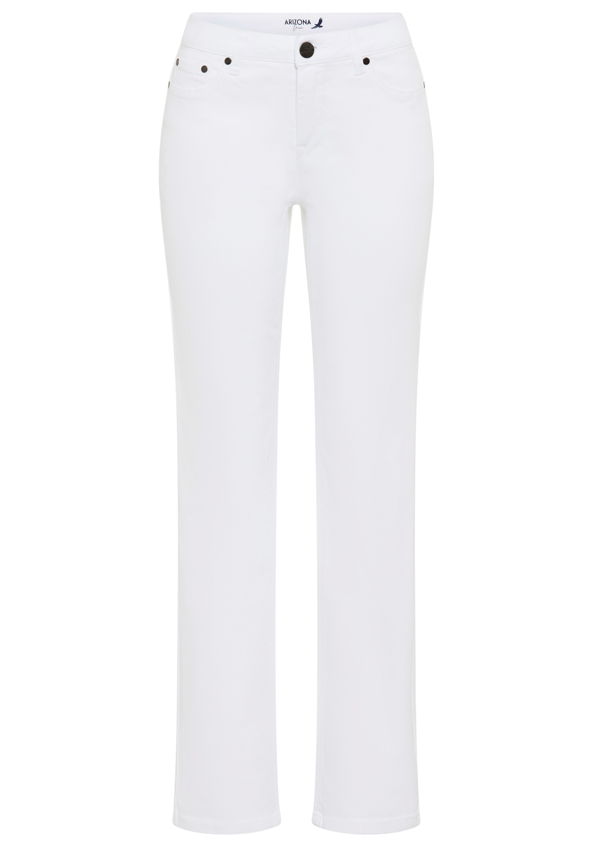 Arizona Gerade Jeans gerade geschnitten, normale Passform, hohe Leibhöhe