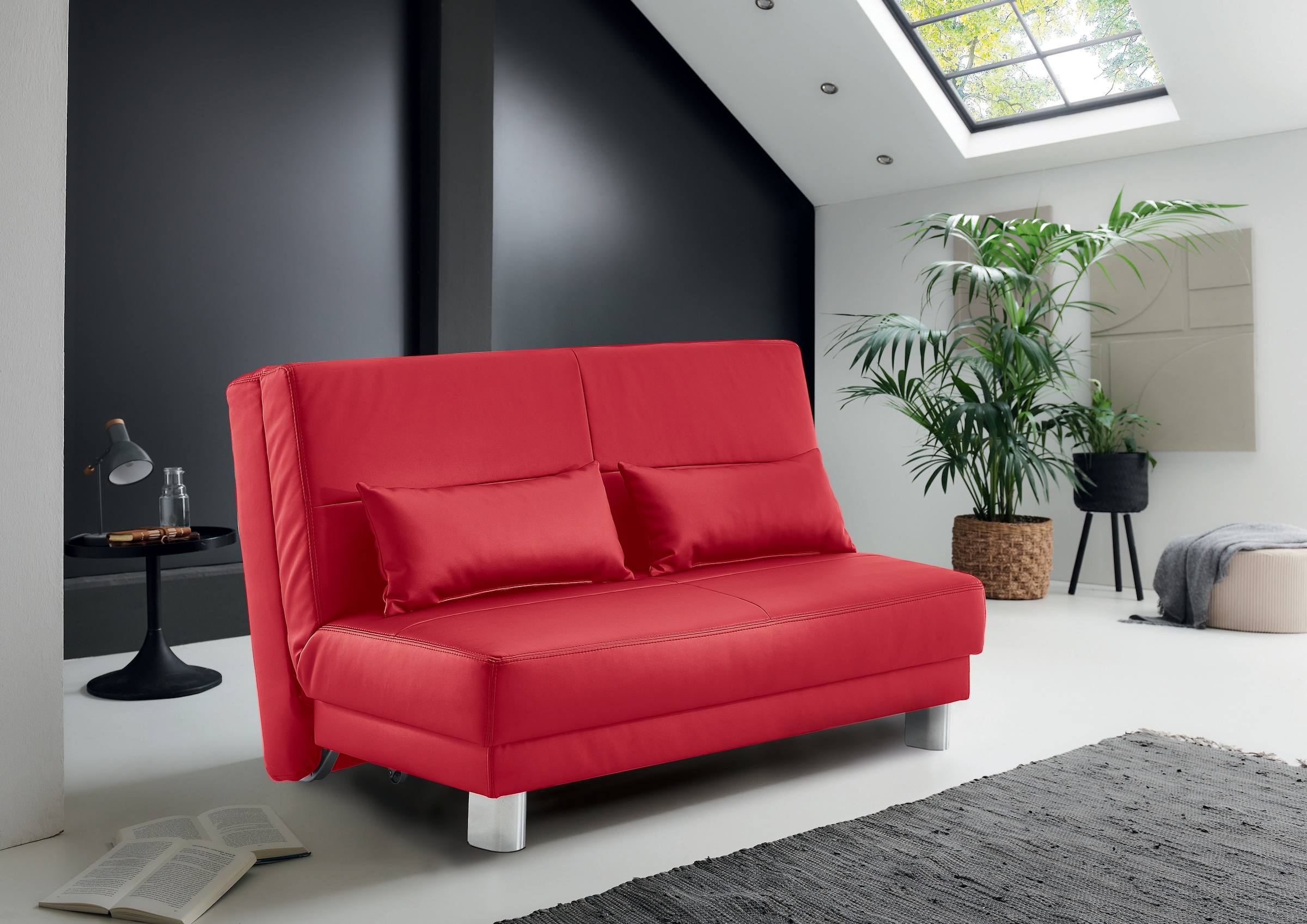 INOSIGN Schlafsofa "Gina", mit einem Handgriff vom Sofa zum Bett günstig online kaufen