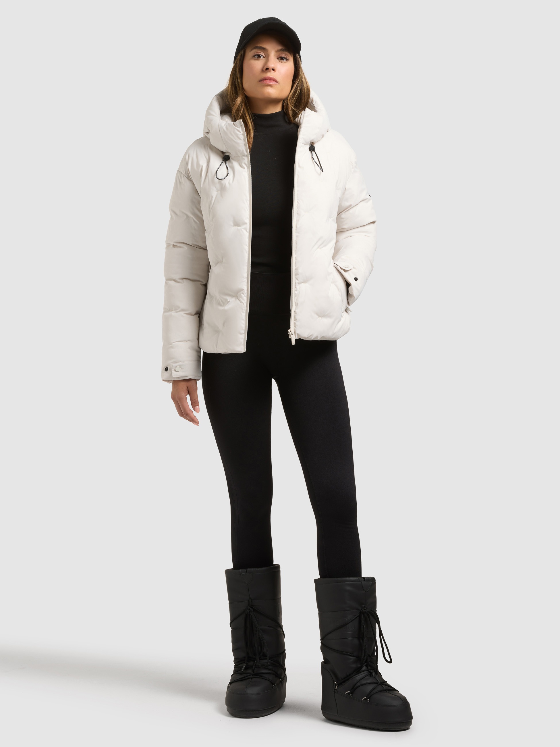 khujo Steppjacke »ROSELYN WITH BAG« mit Kapuze