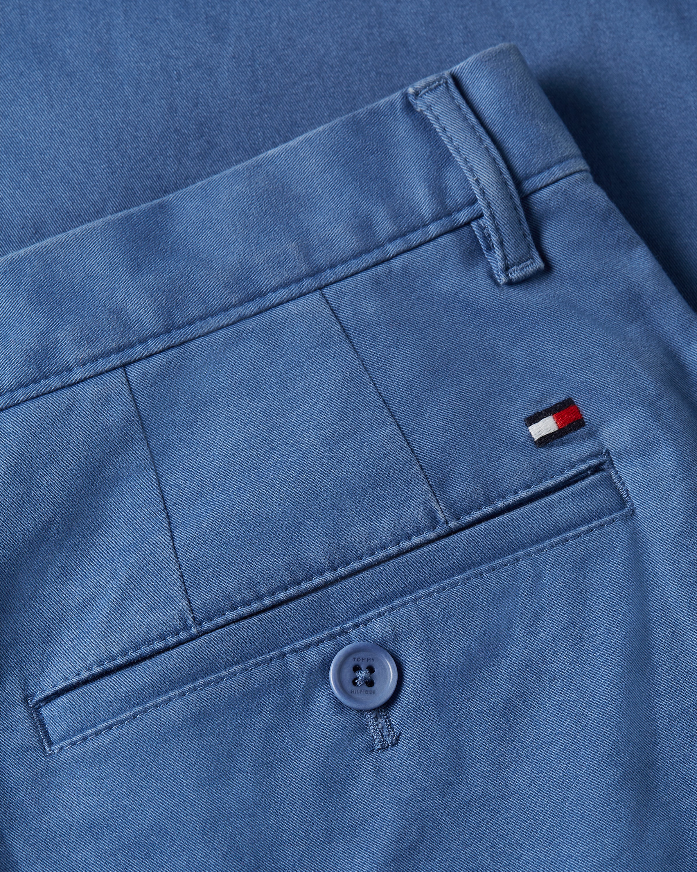 Tommy Hilfiger Chinohose »CORE DENTON ESSENTIAL TWILL«, Gerades Bein, Schlichte Optik