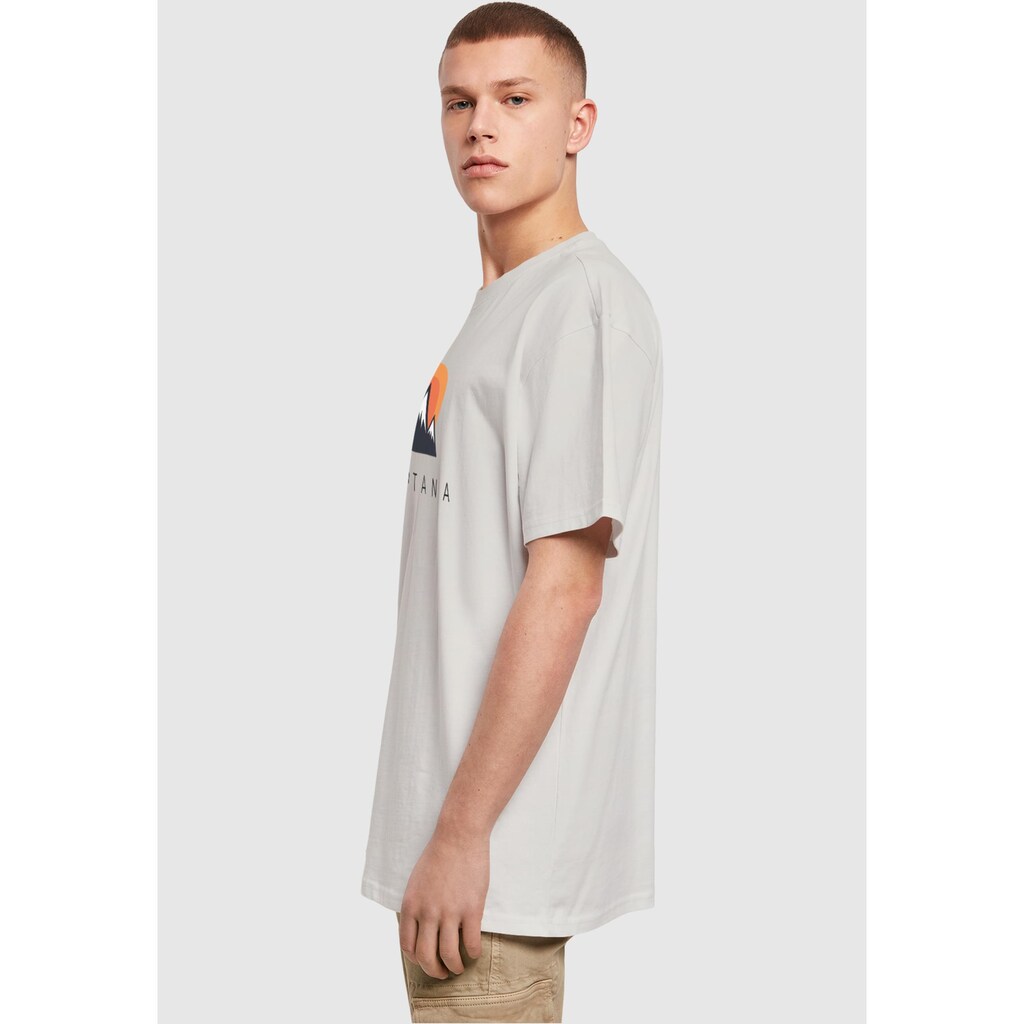 Merchcode T-Shirt »Merchcode Herren Montana Heavy Oversize Tee-BY102«, (1 tlg.)