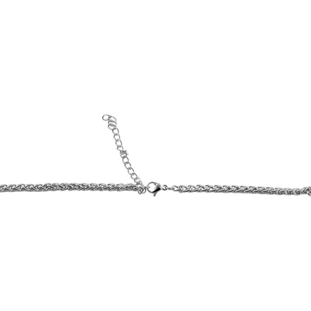 Adelia´s Kette ohne Anhänger »Unisex Halskette – Kordelkette aus Edelstahl« Ein kleines Geschenk mit großer Wirkung