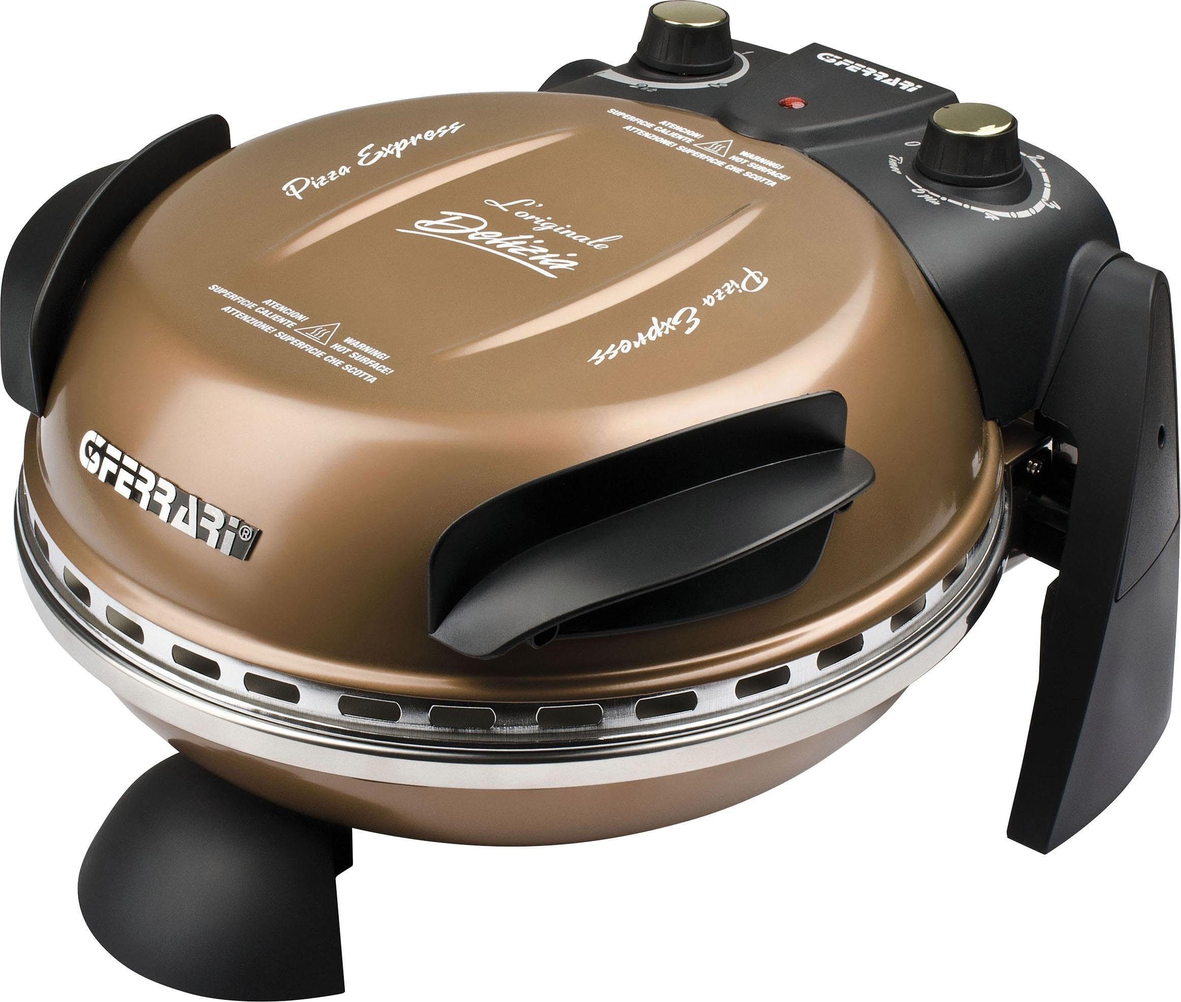 G3Ferrari Pizzaofen "Delizia G1000608 kupfer inkl. Pizzaschaufel + Rezepthe günstig online kaufen