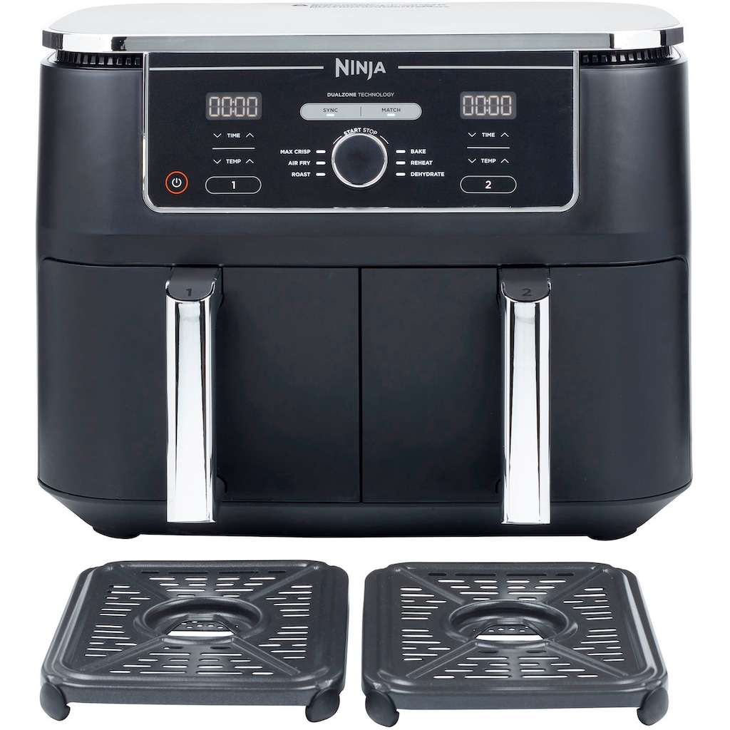 NINJA Heißluftfritteuse »Foodi AF400EU Dual Zone Airfryer«, 2470 W