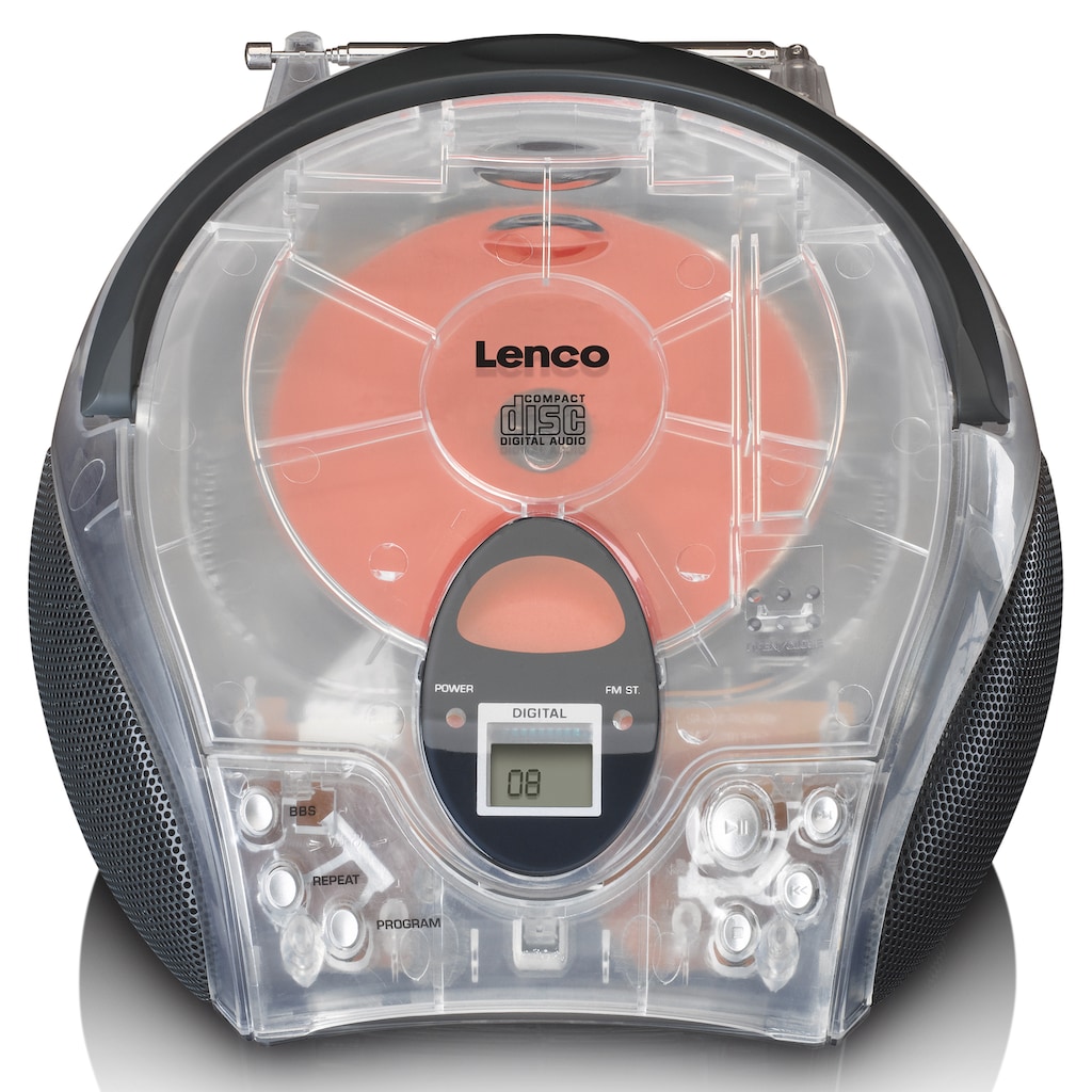 Lenco Radio »SCD-24TR«, (FM-Tuner 4 W)