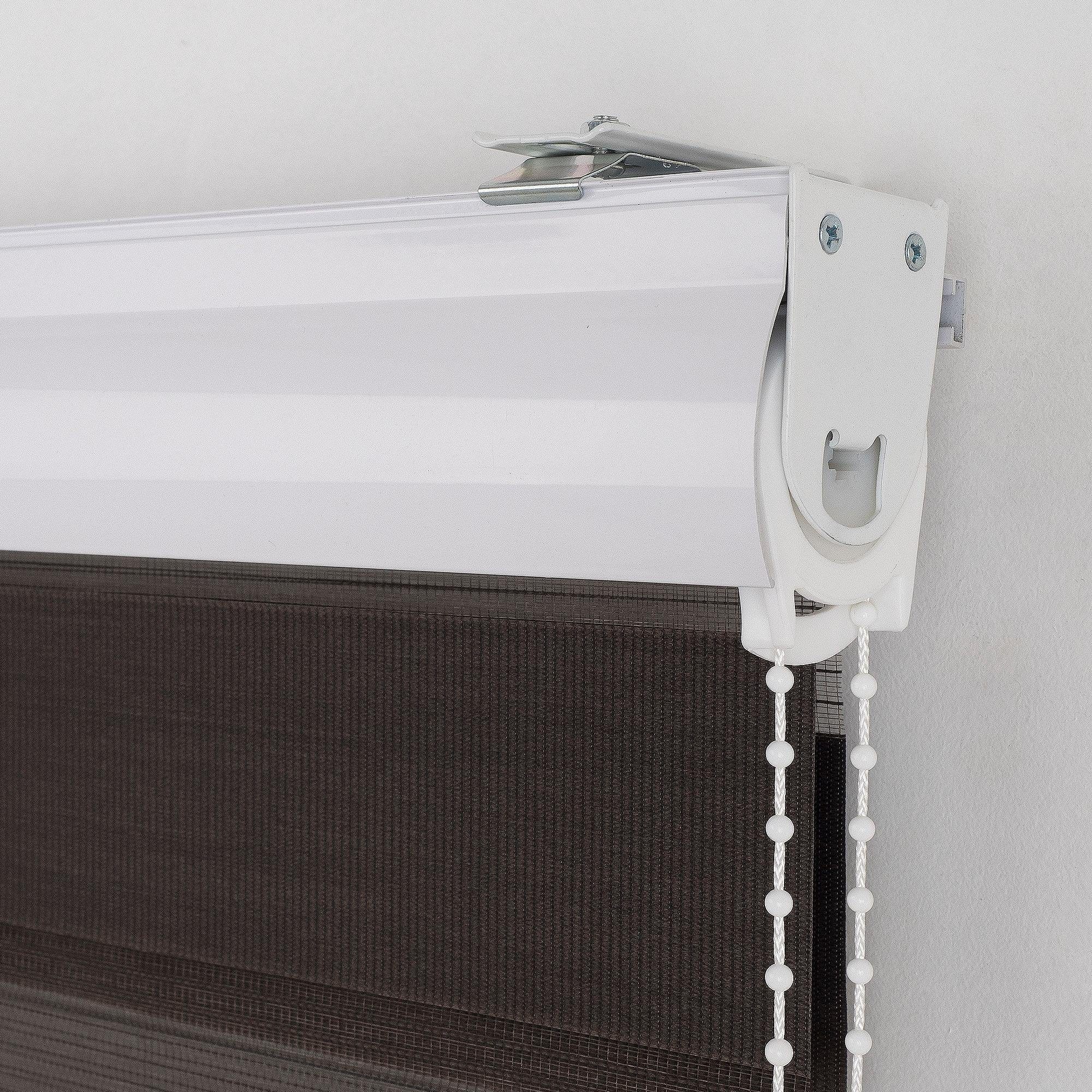 Liedeco Doppelrollo »Duo-Rollo mit Blende« Lichtschutz