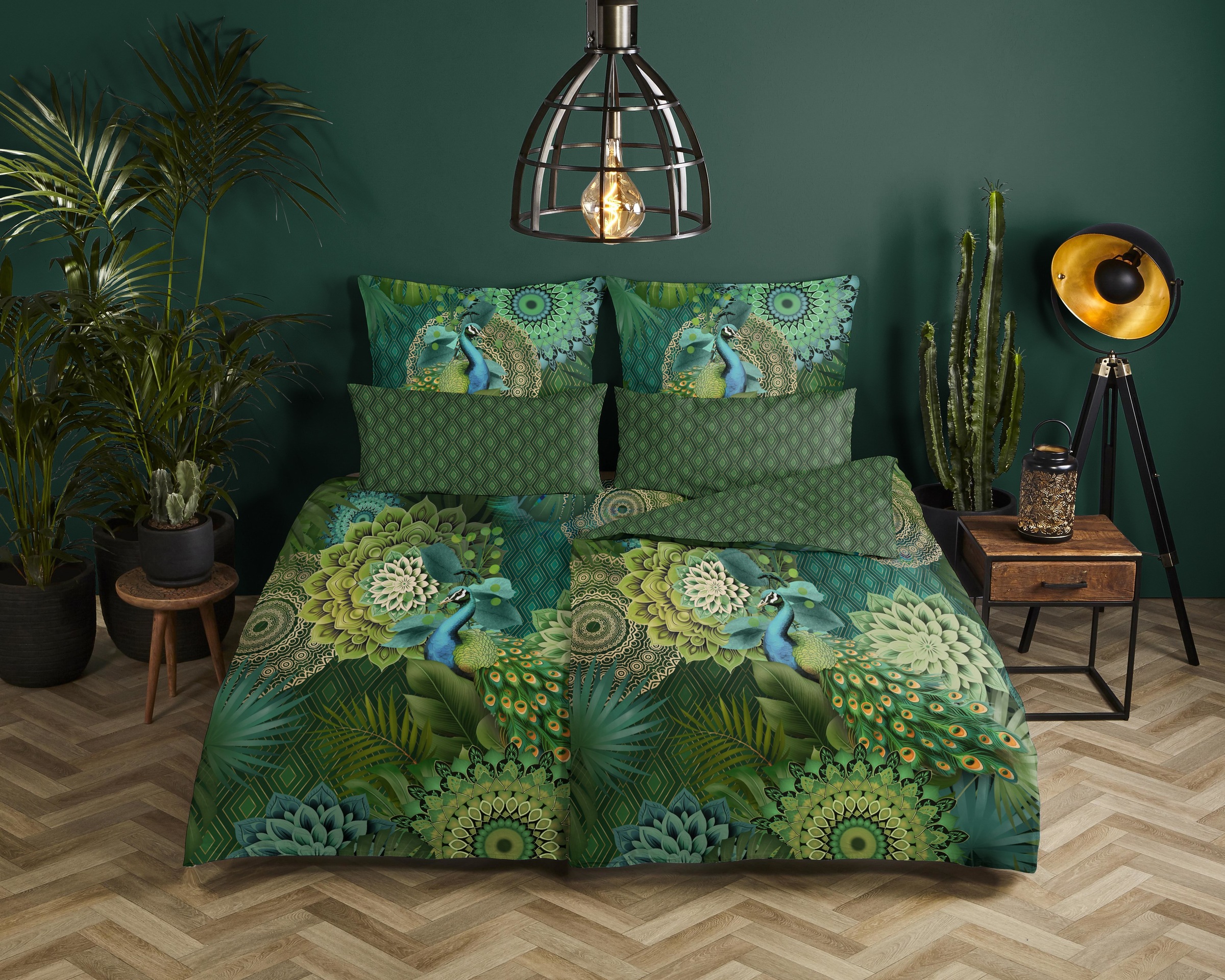 hip Wendebettwäsche "Agatha" 2 Stk. Mako-Satin, Reißverschluss, Wendeoptik, günstig online kaufen