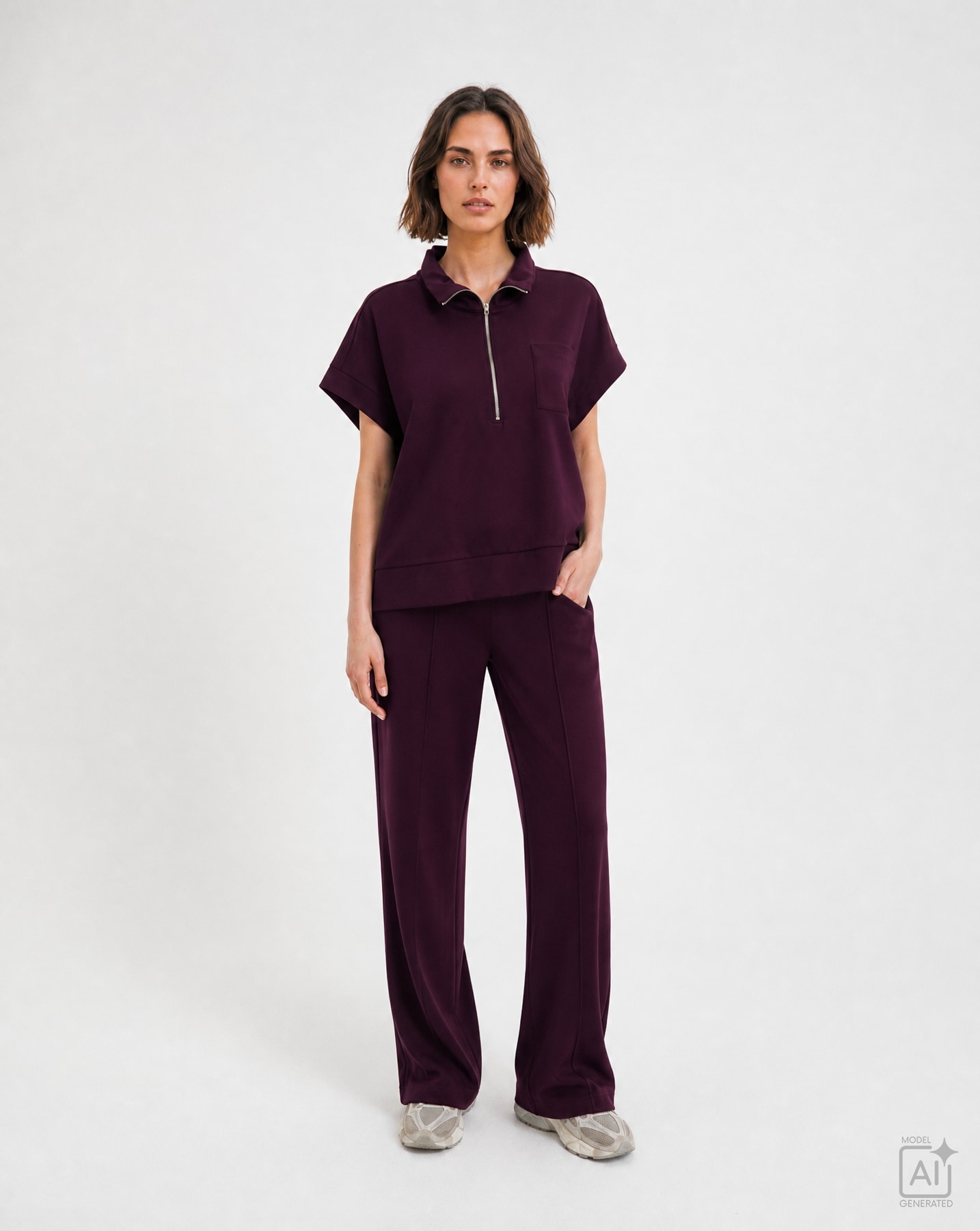 Smith & Soul Shirtweste mit Label-Zipper, Brusttasche