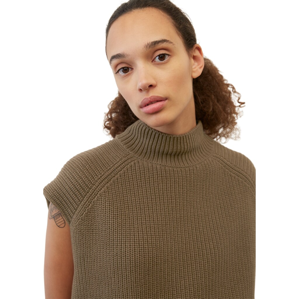 Marc O'Polo Strickpullover »aus schwerem Baumwolle-Strick«