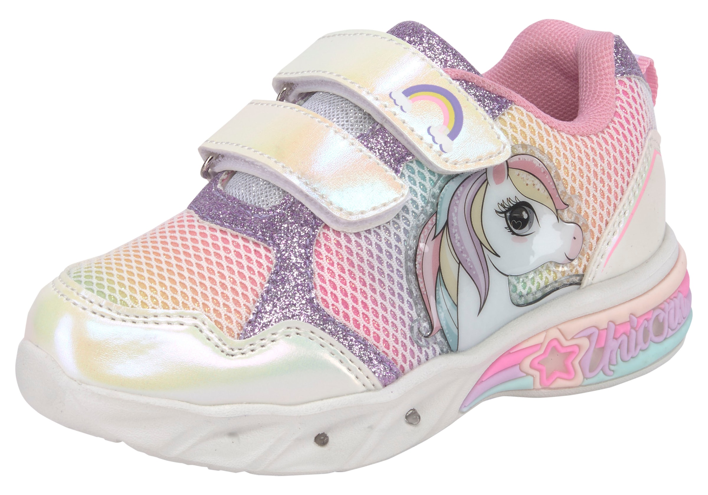 Disney Sneaker »Unicorn«, mit Klettverschlüssen