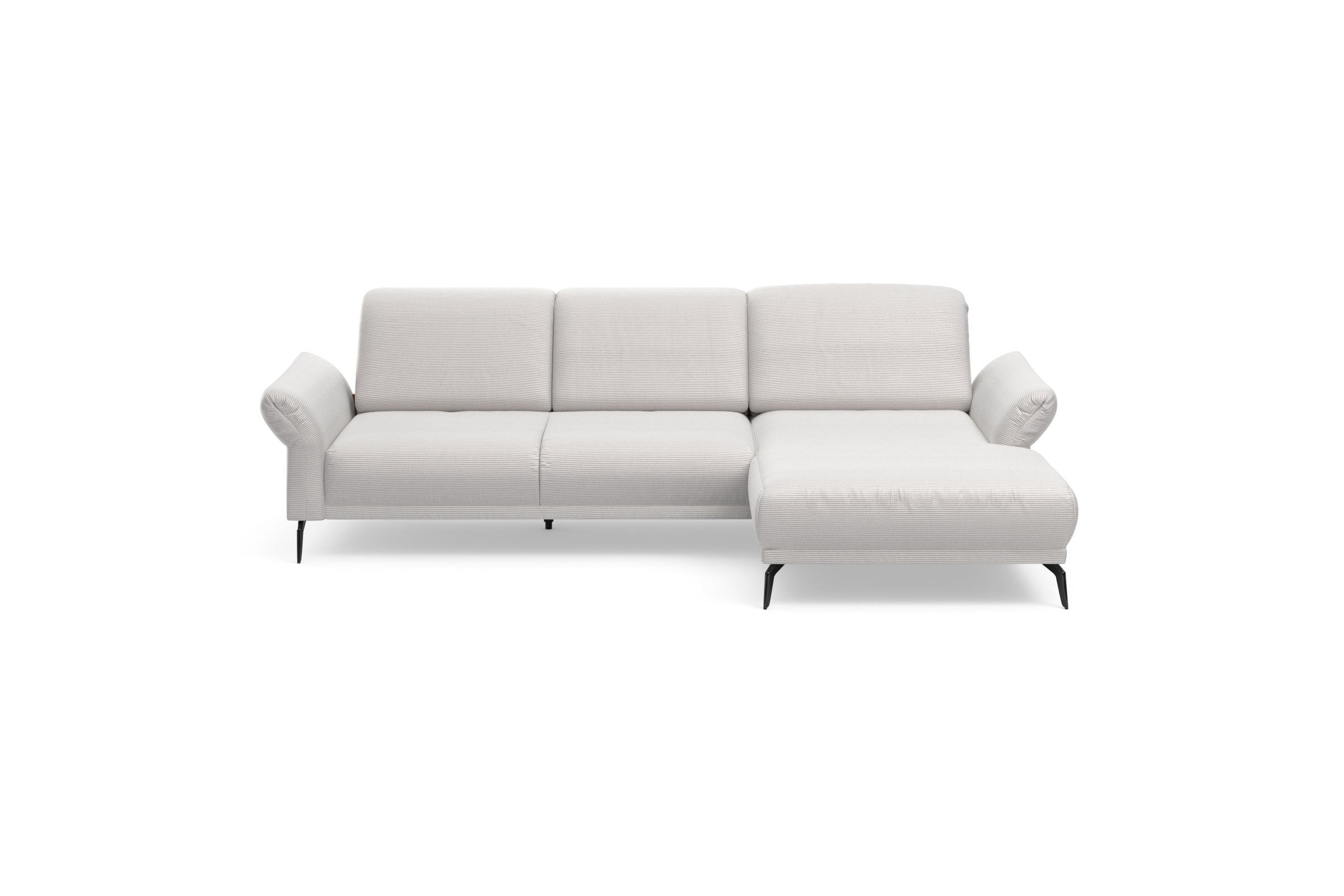 Home affaire Ecksofa "Coco L-Form" Sitztiefen-, Arm- und Kopfteilverstellun günstig online kaufen