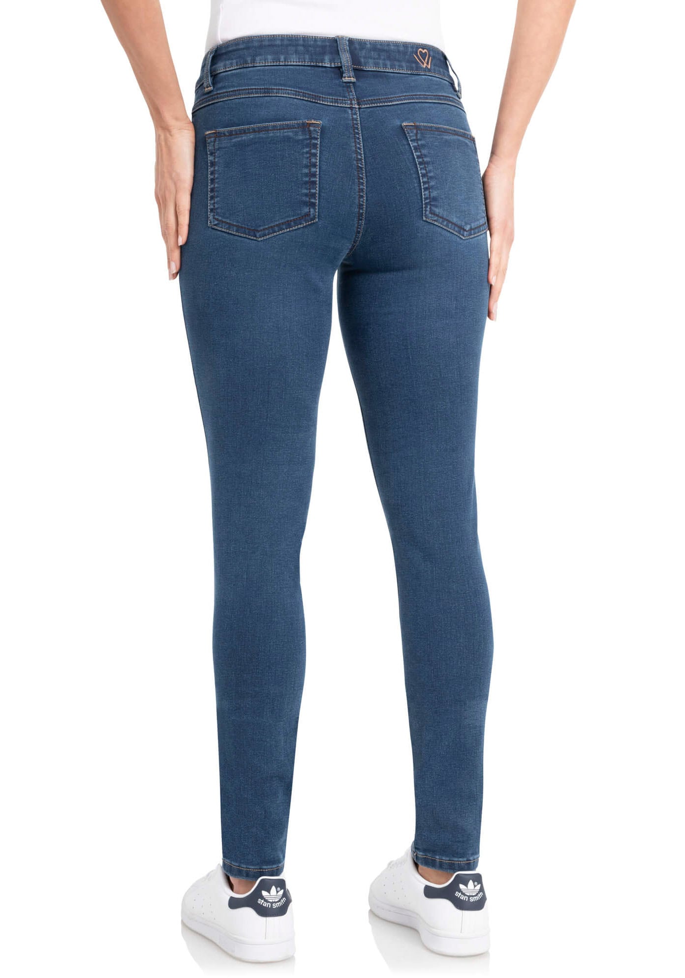 wonderjeans Skinny-fit-Jeans, Schmaler Skinny-Fit in hochelastischer Qualit günstig online kaufen