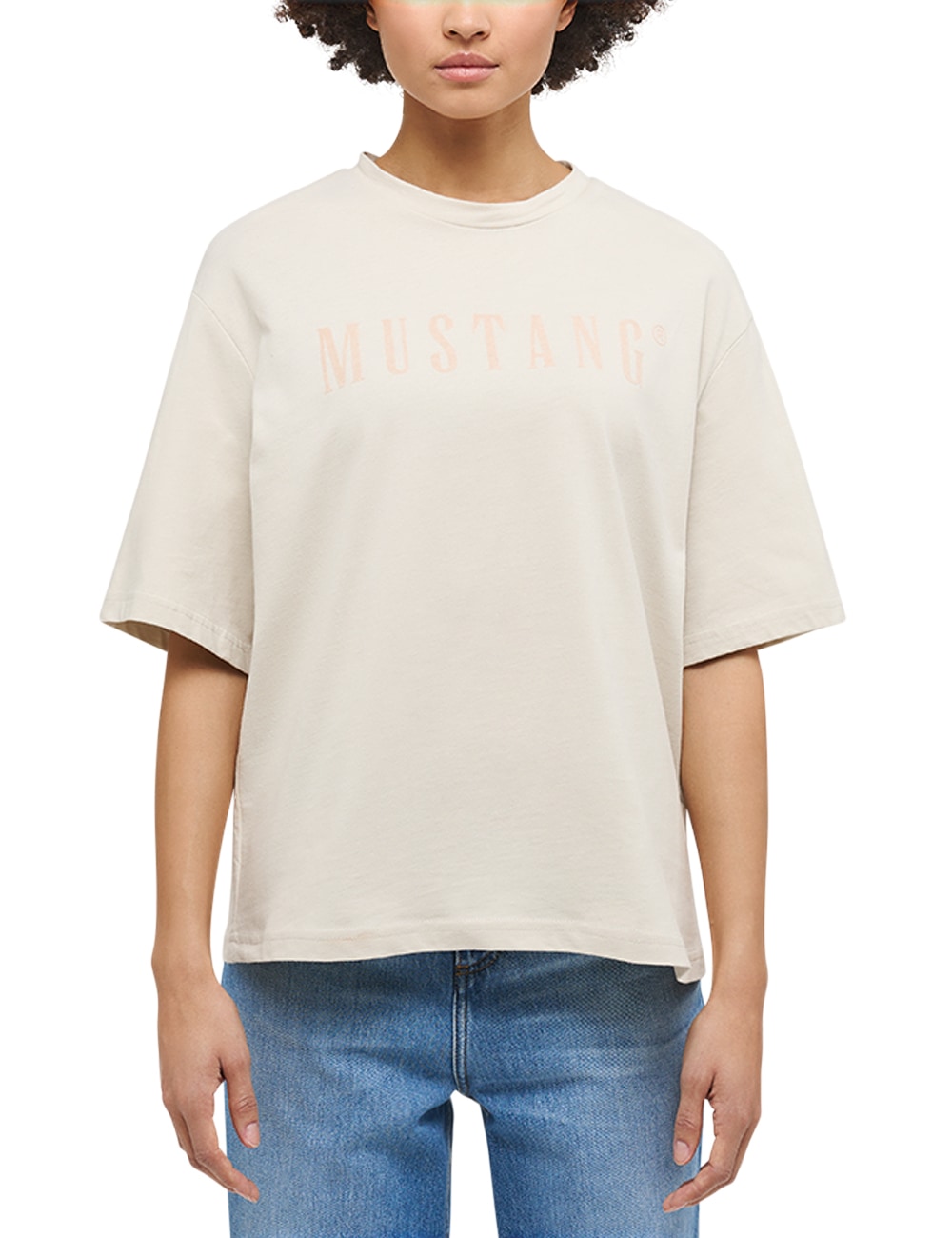 Kurzarmshirt für MUSTANG | kaufen »T-Shirt« BAUR