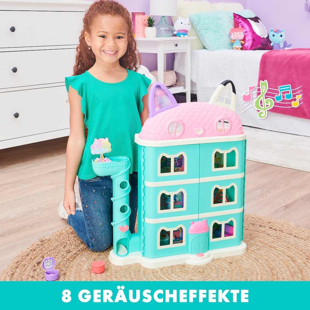 Spin Master Puppenhaus »Gabby's Dollhouse – Gabby's Purrfect Puppenhaus«, mit 2 Spielzeugfiguren und Soundeffekten