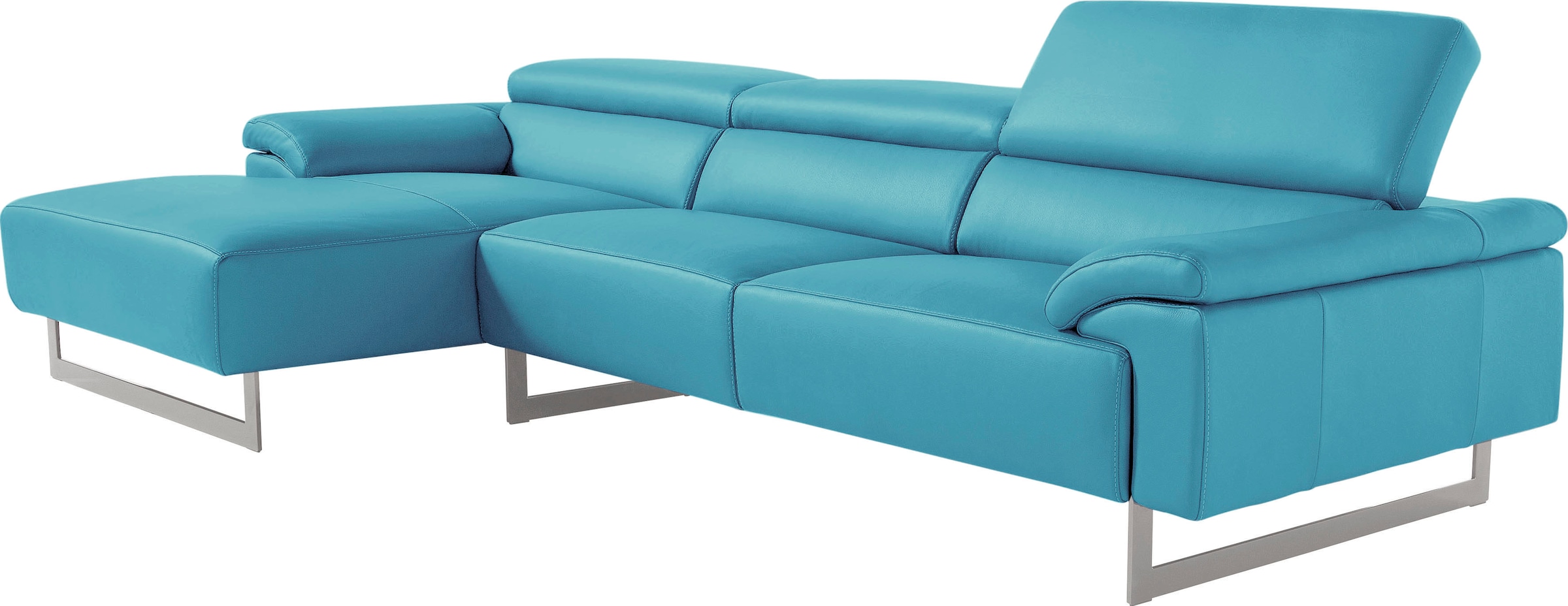 Egoitaliano Ecksofa "Malika, edel und bequem, Designsofa mit hochwertigen B günstig online kaufen