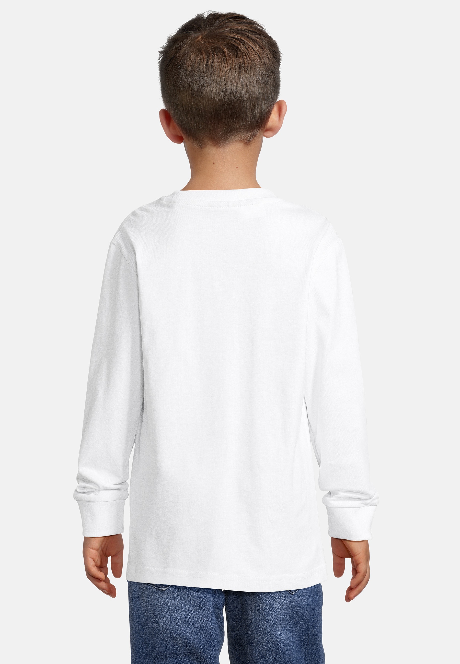 URBAN CLASSICS Longsleeve »Urban Classics Herren Boys Heavy Oversized Pocket Longsleeve« 1 Stk.