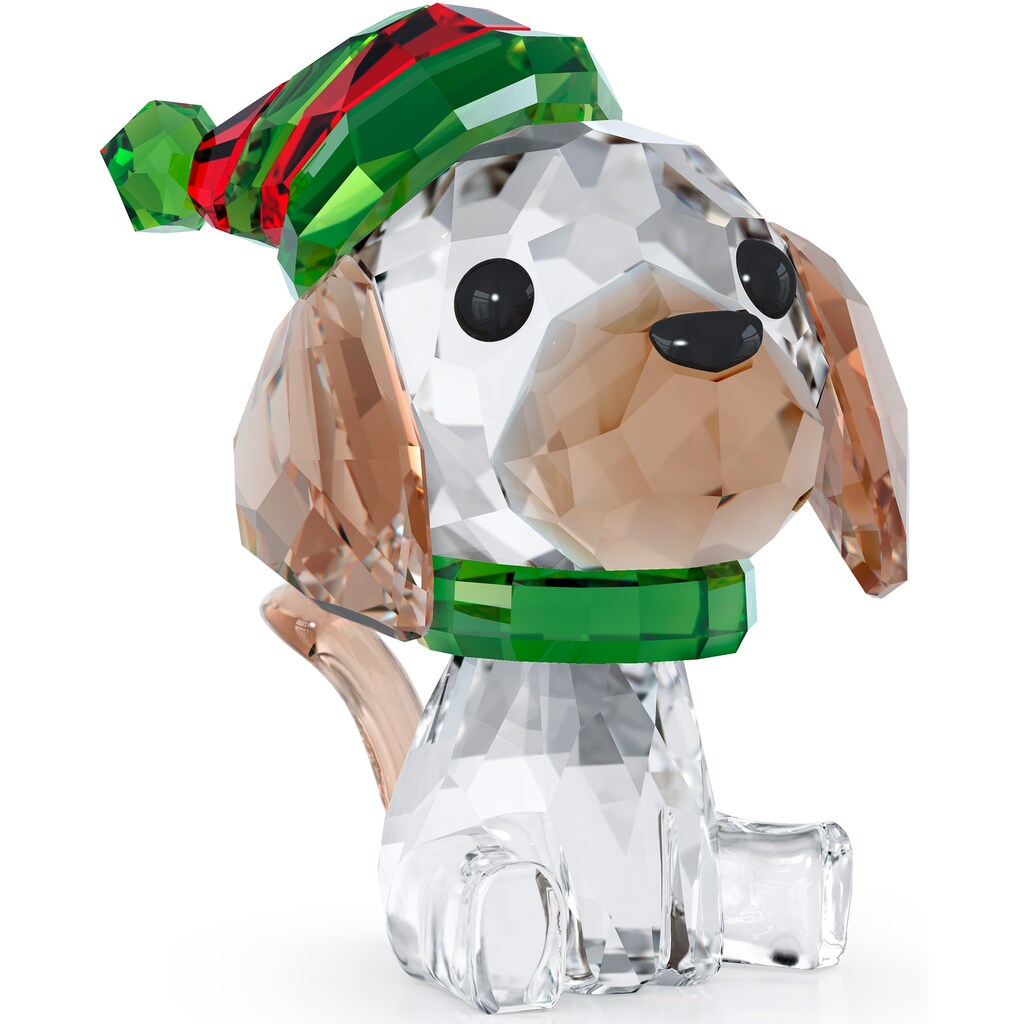 Swarovski Dekofigur »Kristallfigur Hund Holiday Cheers Beagle, 5625856«