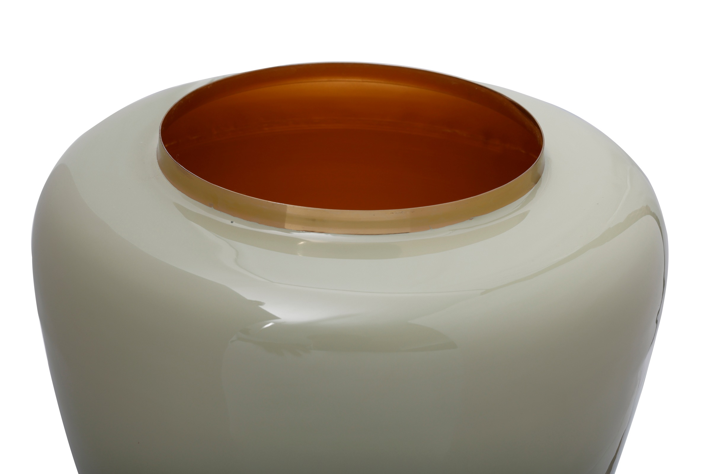 Kayoom Dekovase »Vase Artisse 125«, Dekorative Metall-Vase, glanzvoll lackiert, Innenversiegelung